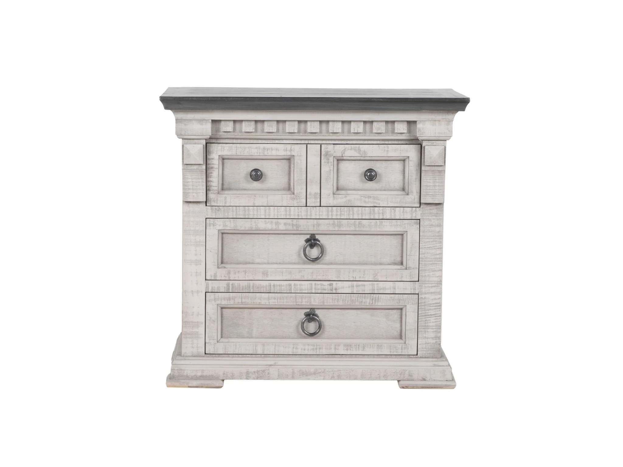 Alamo 6 Piece Weathered Gray Bedroom Set - Image 5