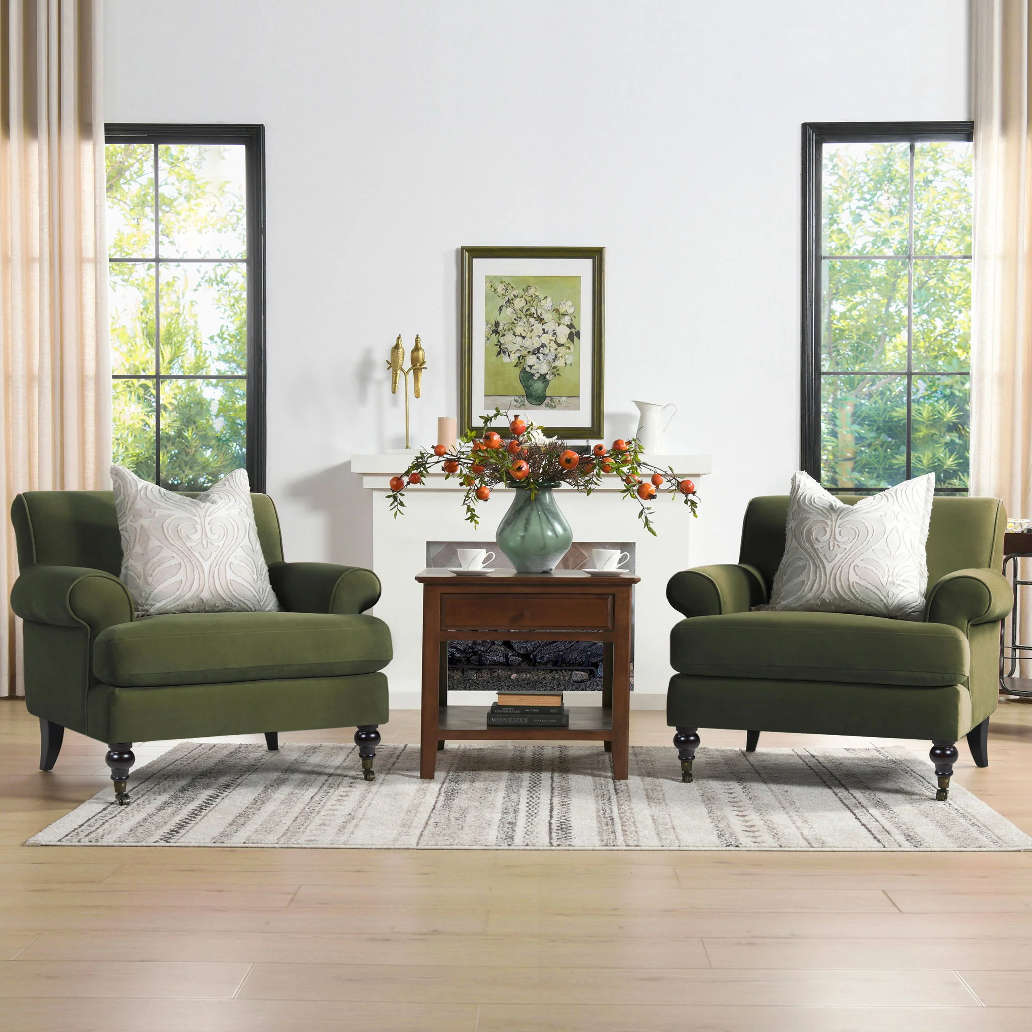 Alana Lawson - Accent Arm Chair Casters - Image 3