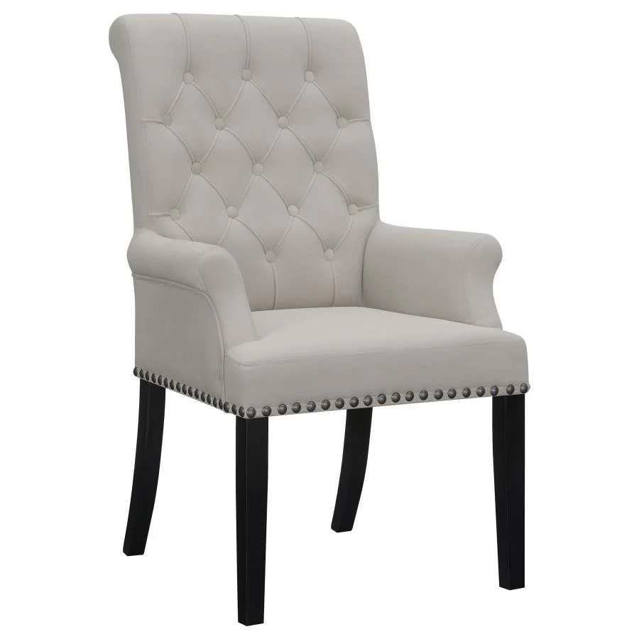 Alana - Upholstered Dining Arm Chair - Image 2