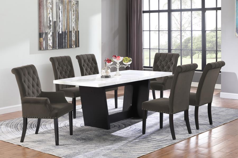 Alana - Upholstered Dining Arm Chair - Image 25