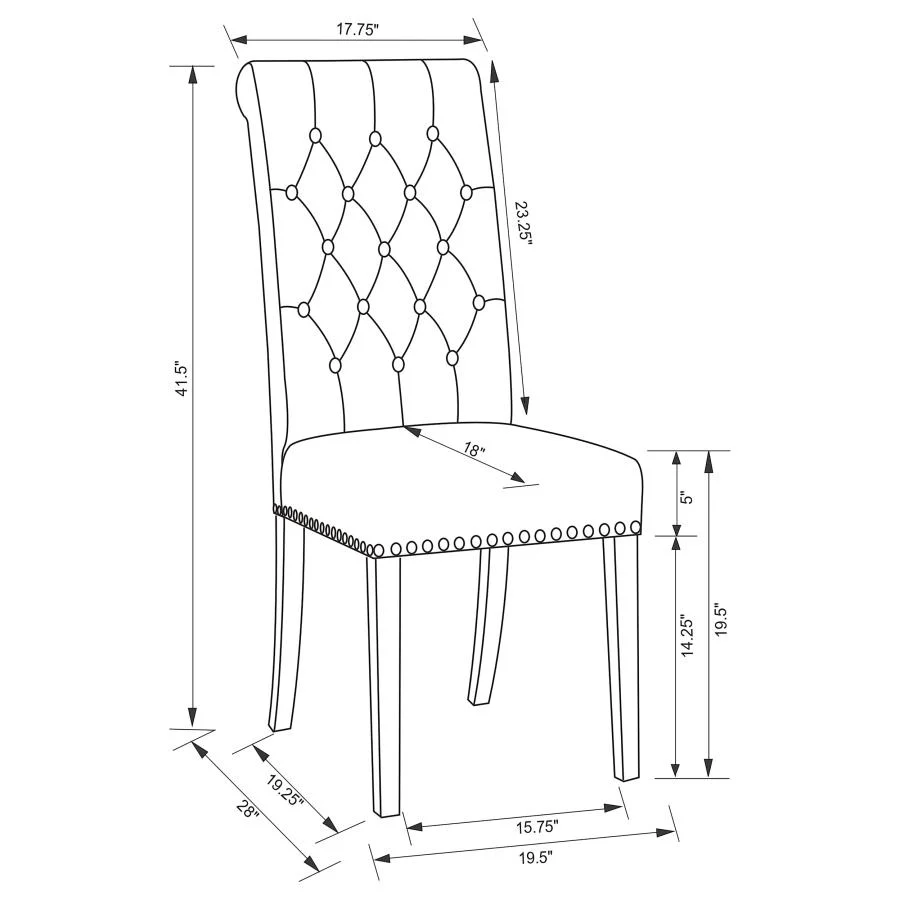 Alana - Upholstered Dining Side Chair (Set of 2) - Image 51