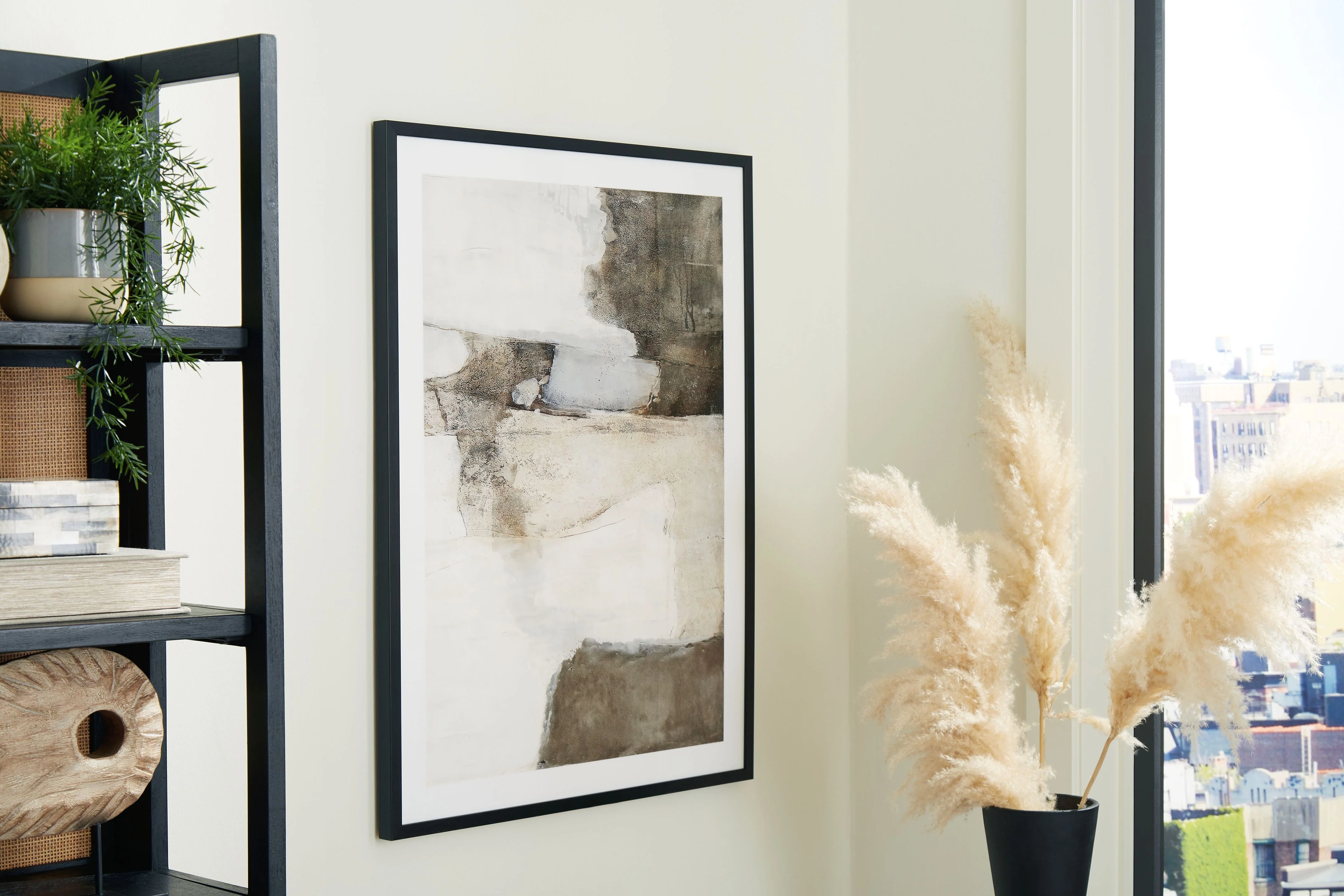 Aldricton - Wall Art - Brown / White - Image 7