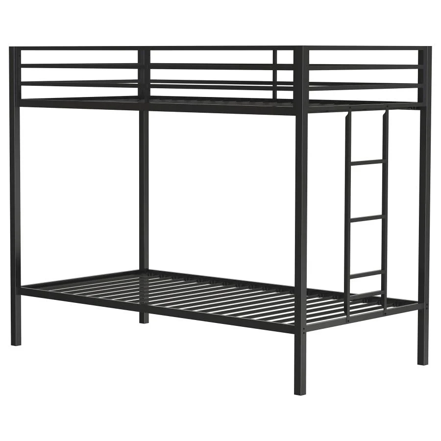 Alevera - Metal Bunk Bed With Ladder - Image 17