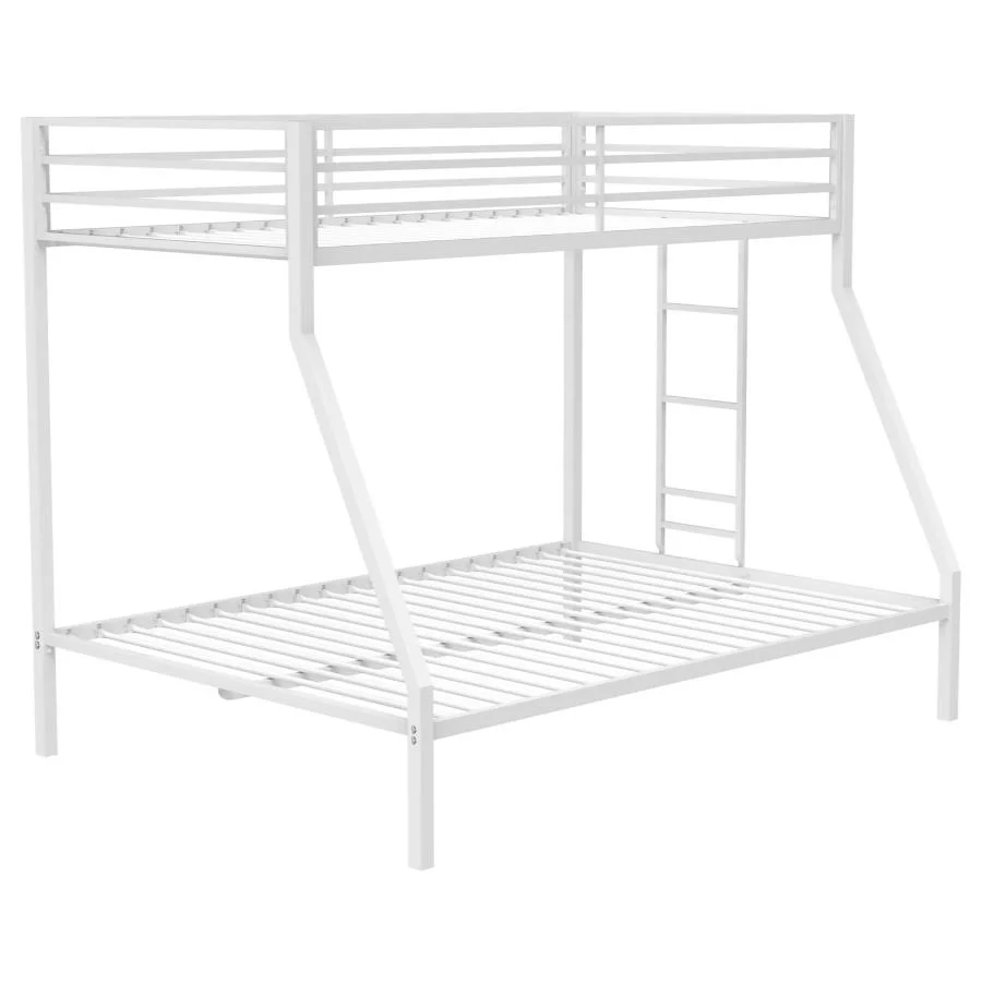 Alevera - Metal Bunk Bed With Ladder - Image 4