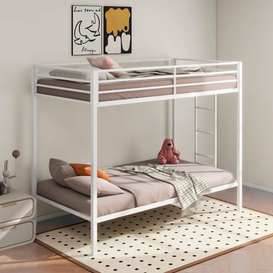 Alevera - Metal Bunk Bed With Ladder - Image 6