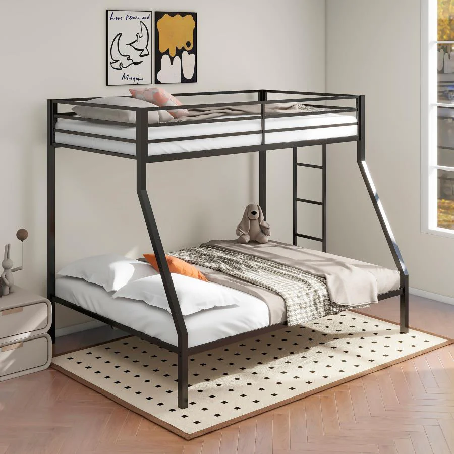 Alevera - Metal Bunk Bed With Ladder - Image 7