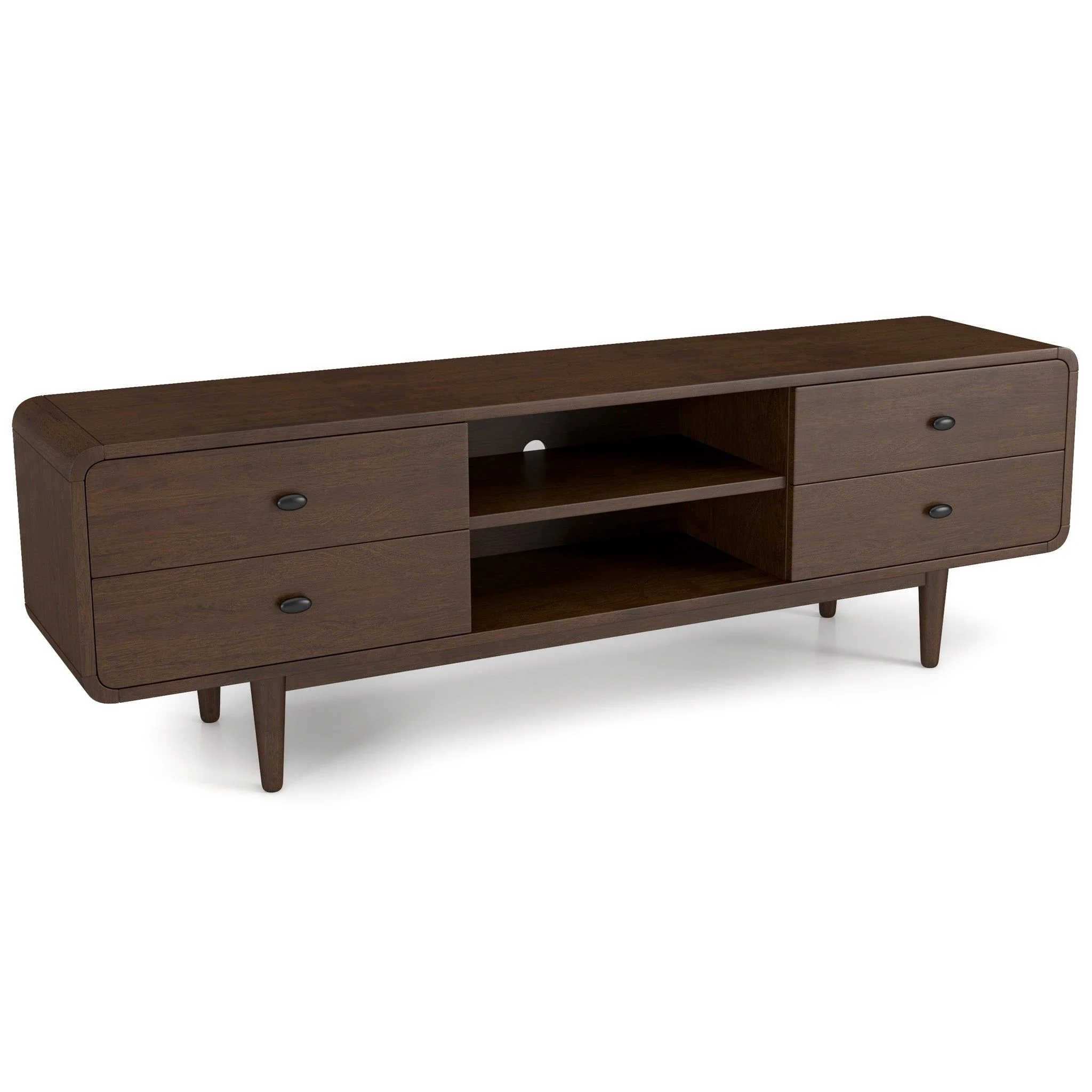 Alexa - TV Stand - Dark Brown / Wood - Image 14