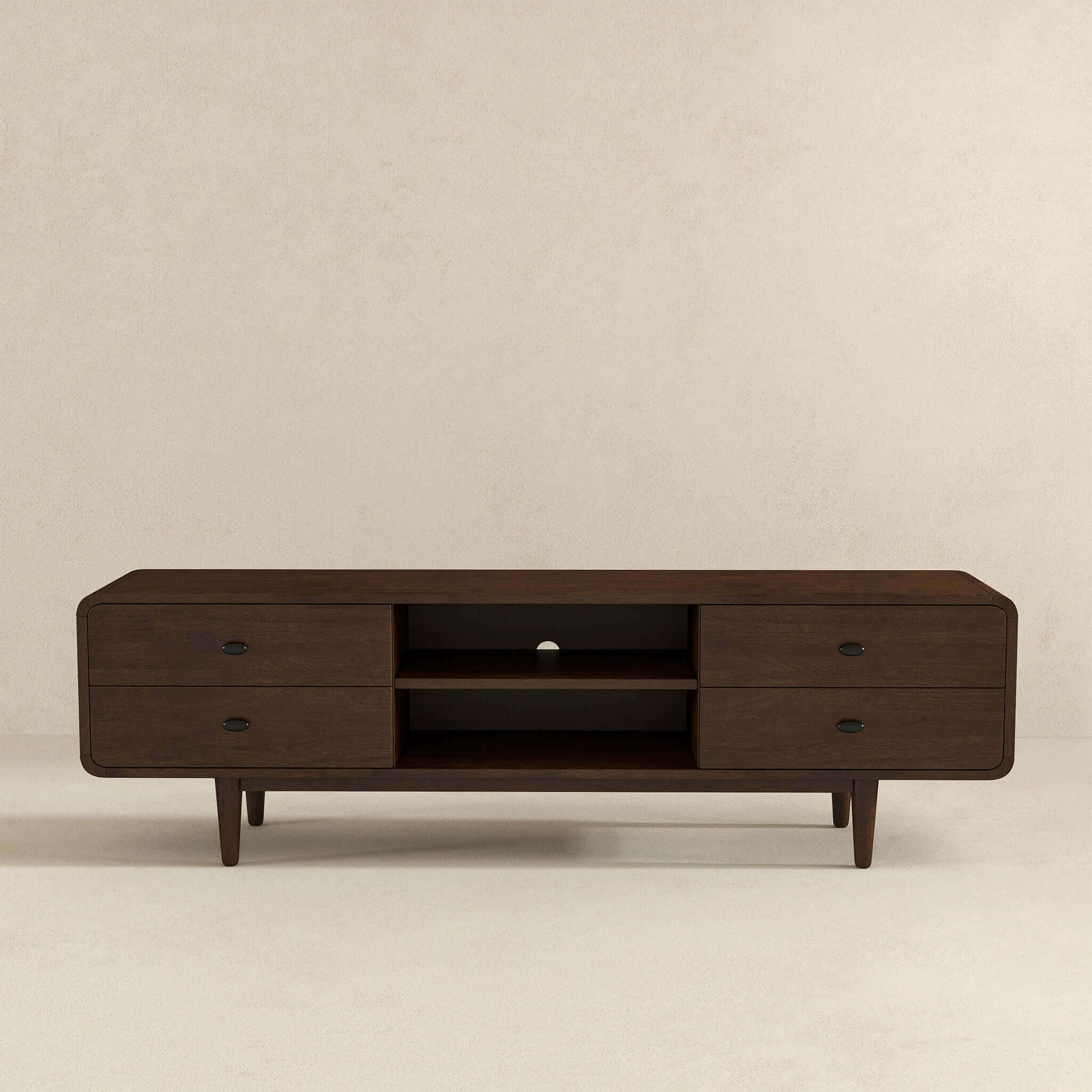 Alexa - TV Stand - Dark Brown / Wood - Image 5