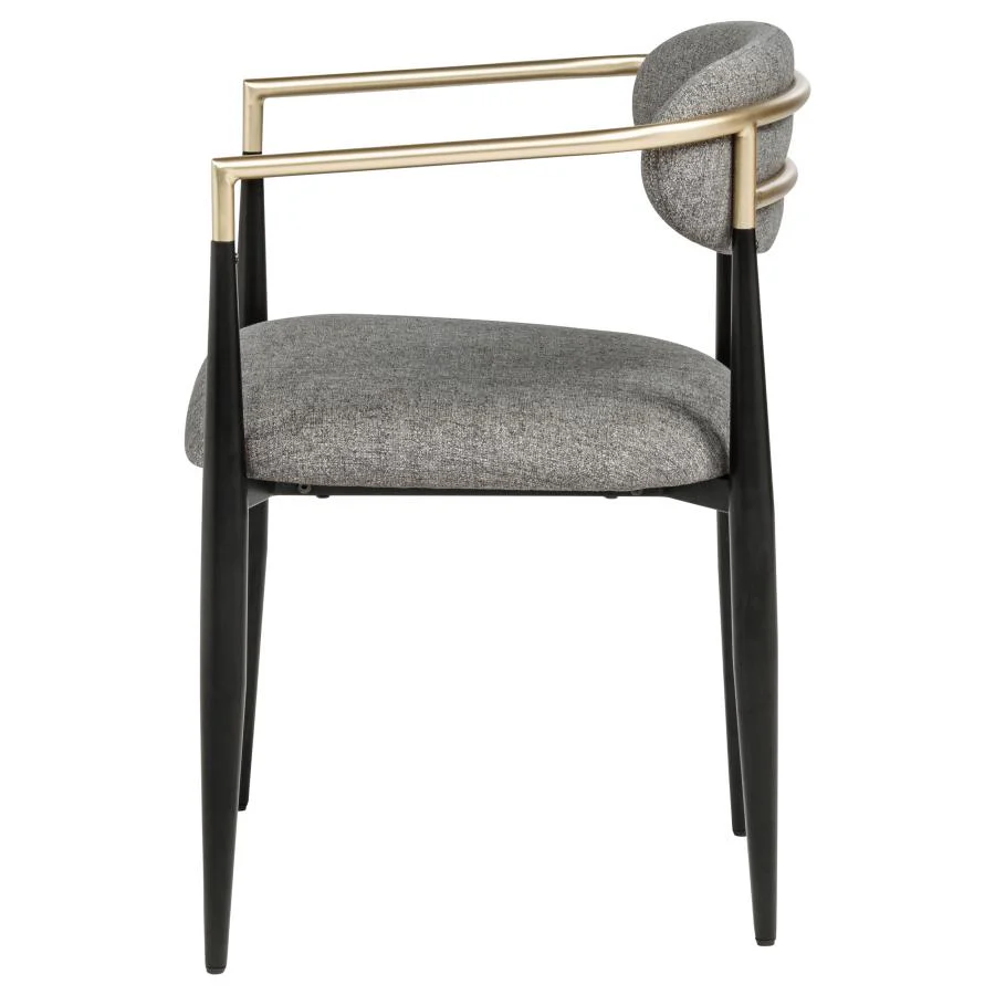 Alexis - Fabric Upholstered Dining Arm Chair (Set of 2) - Image 11