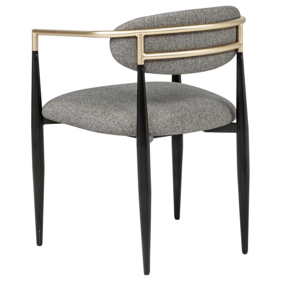 Alexis - Fabric Upholstered Dining Arm Chair (Set of 2) - Image 13