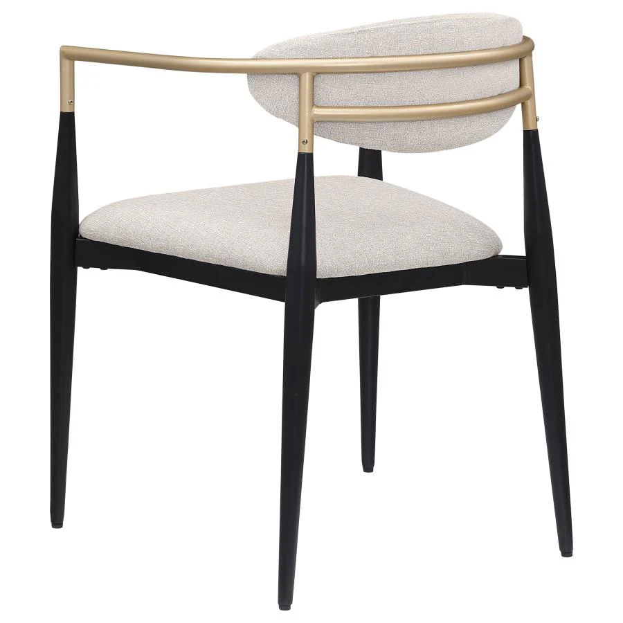 Alexis - Fabric Upholstered Dining Arm Chair (Set of 2) - Image 14
