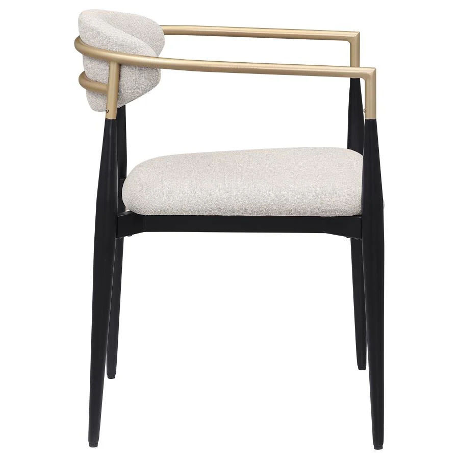 Alexis - Fabric Upholstered Dining Arm Chair (Set of 2) - Image 18