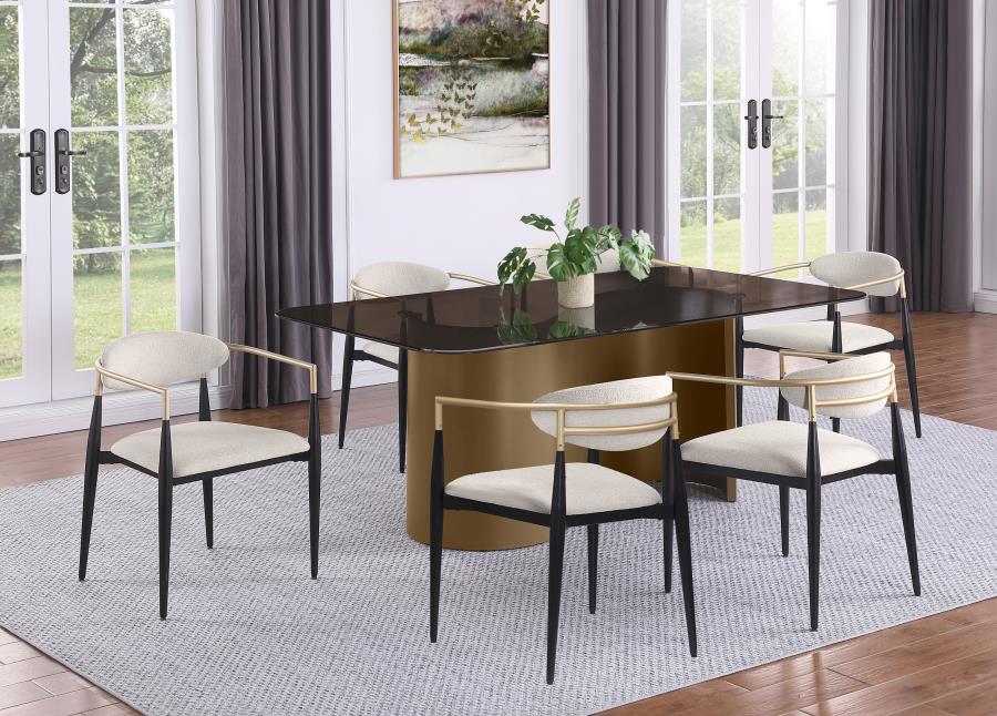 Alexis - Fabric Upholstered Dining Arm Chair (Set of 2) - Image 28