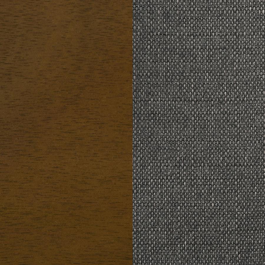Alfredo - Upholstered Dining Bench - Gray And Natural Walnut - Image 8
