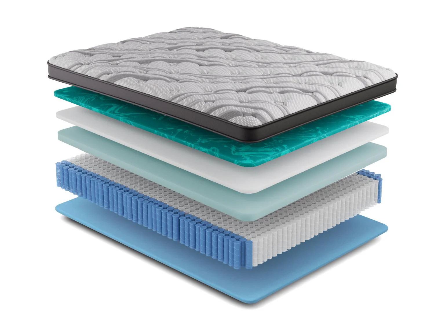 Alicia Quilted Plush Hybrid Mattress - Image 5