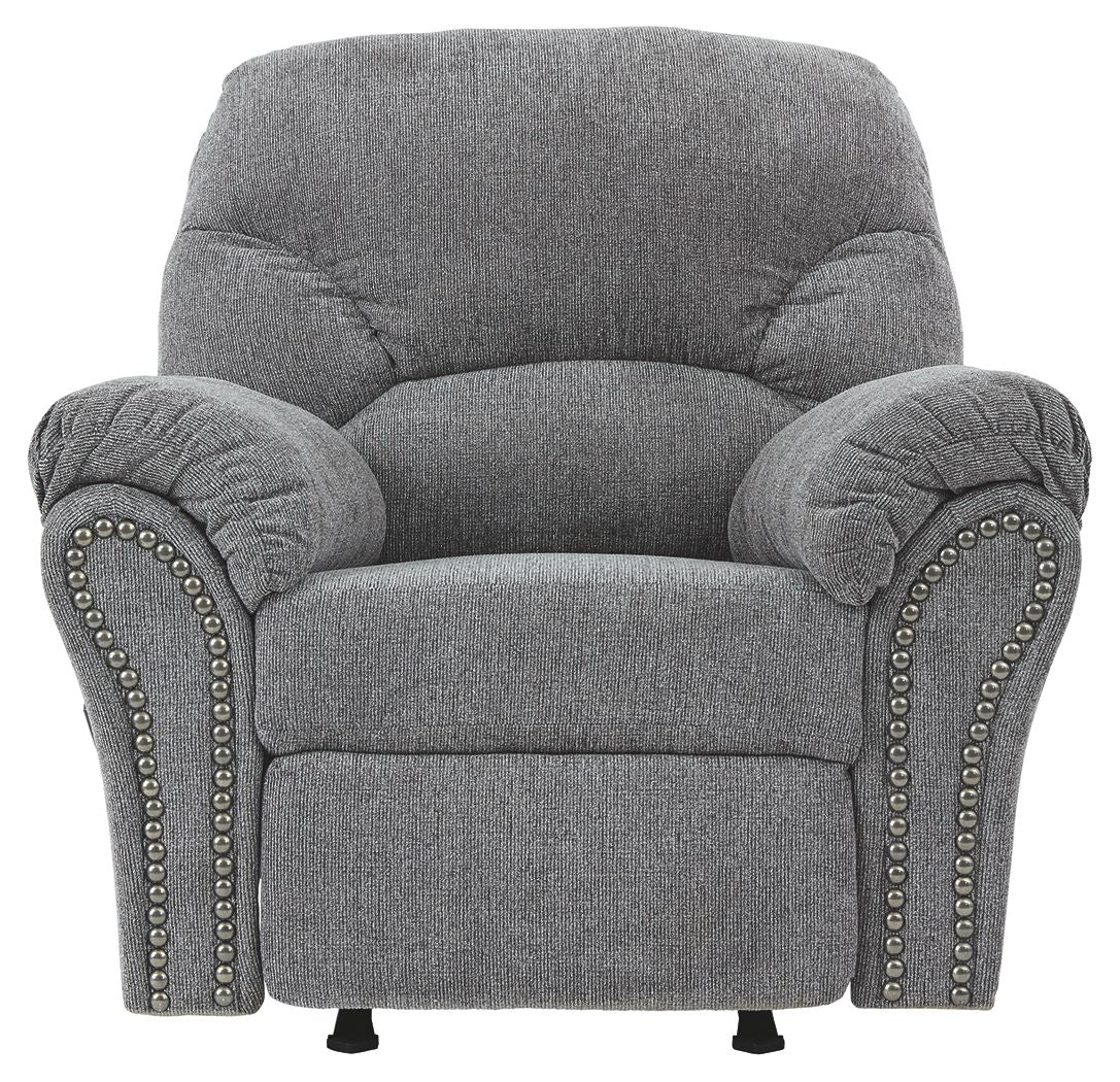 Allmaxx - Rocker Recliner - Pewter - Image 6