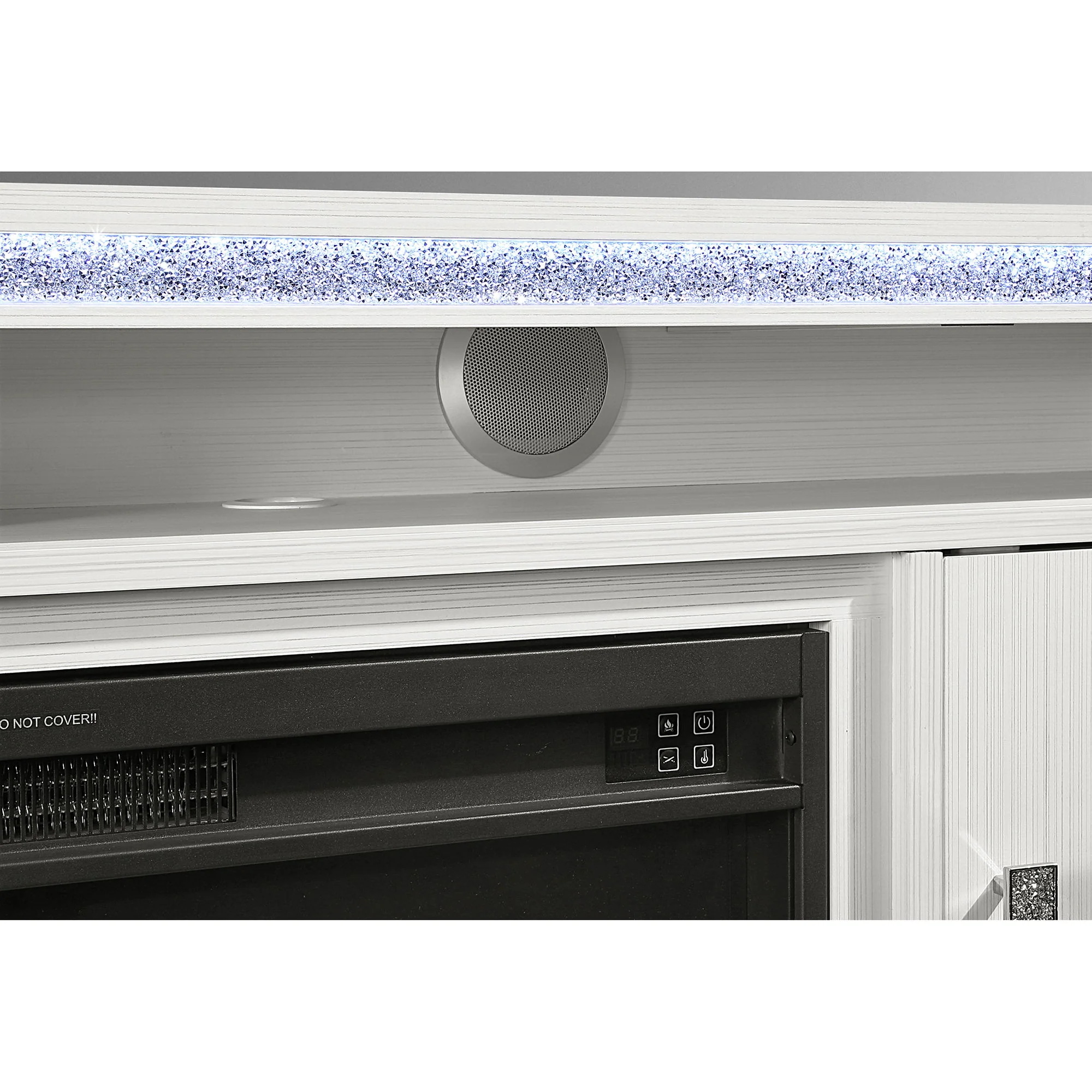 Almera - Fireplace With Adjustable Temperature And LED Options - Image 4
