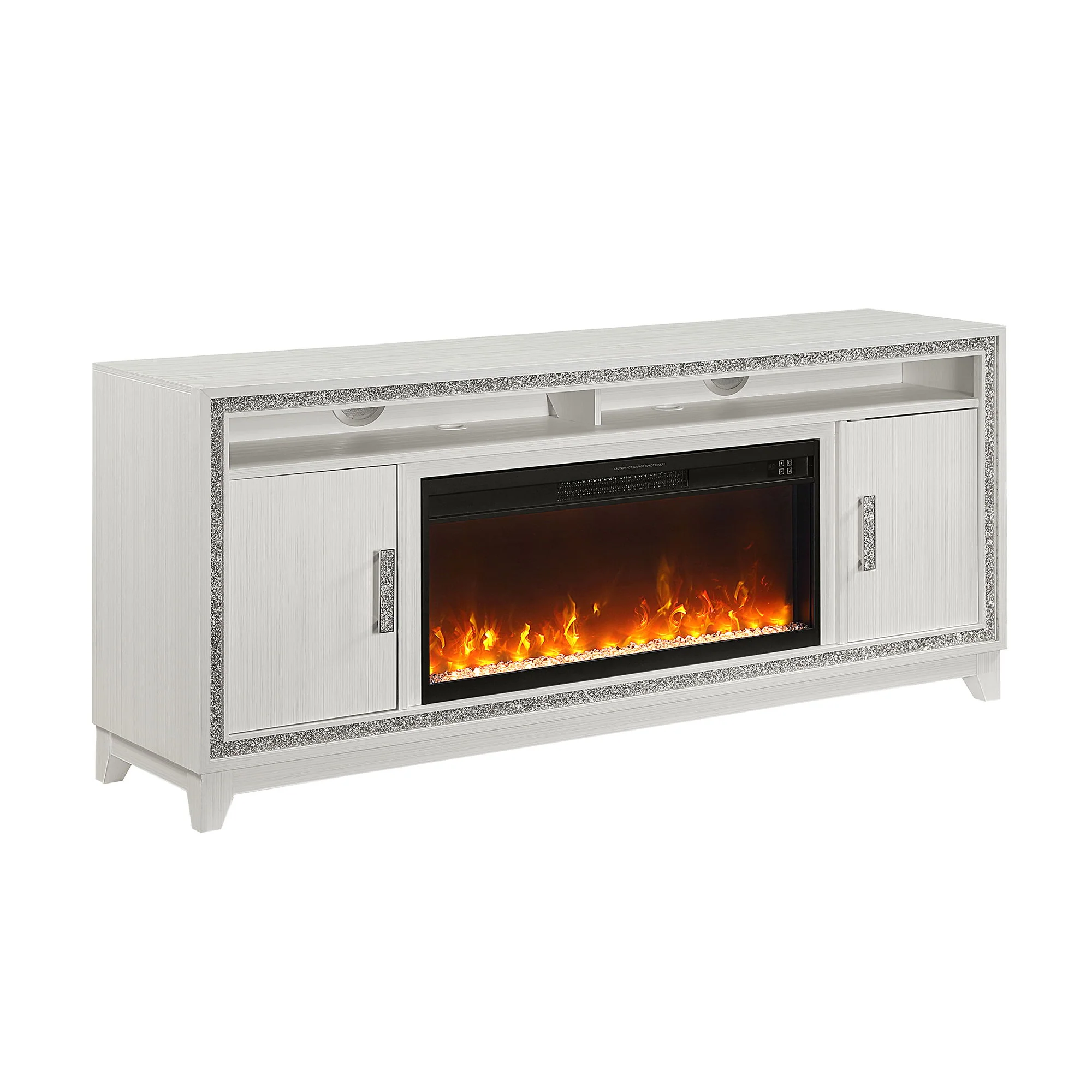 Almera - Fireplace With Adjustable Temperature And LED Options - Image 7