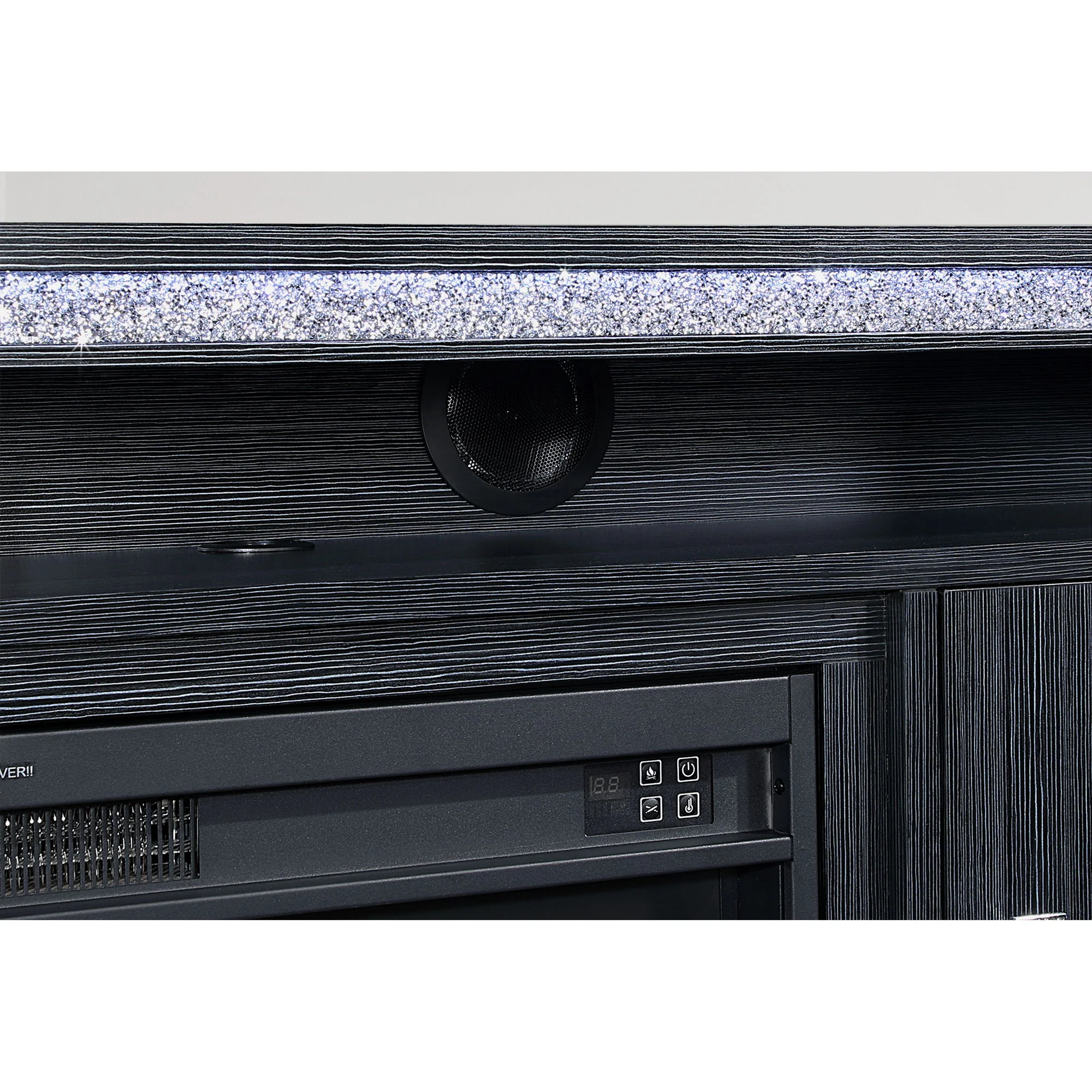Almera - Fireplace With Adjustable Temperature And LED Options - Image 9