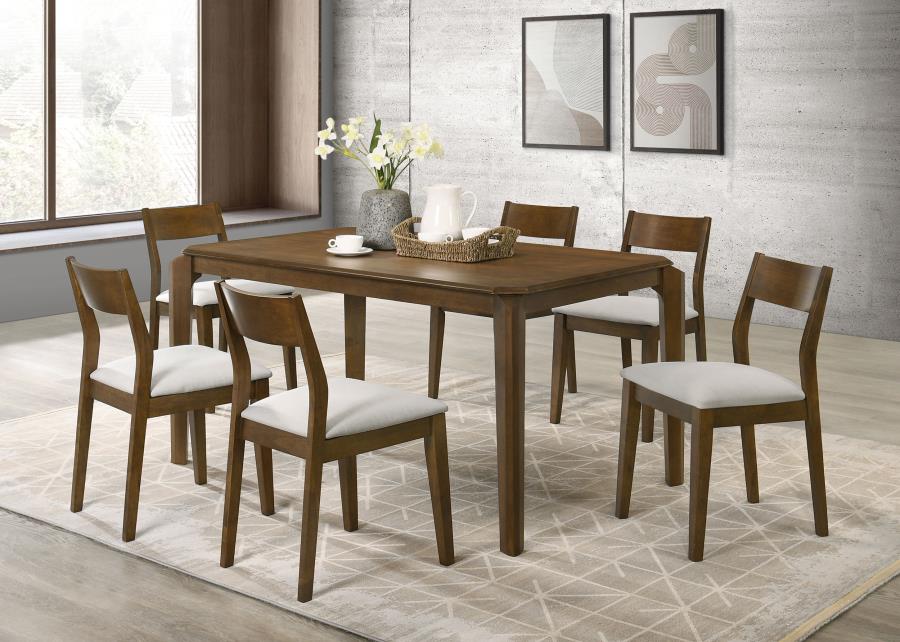 Almonte - Dining Chair Upholstered Seat (Set of 2) - Dark Brown - Image 14