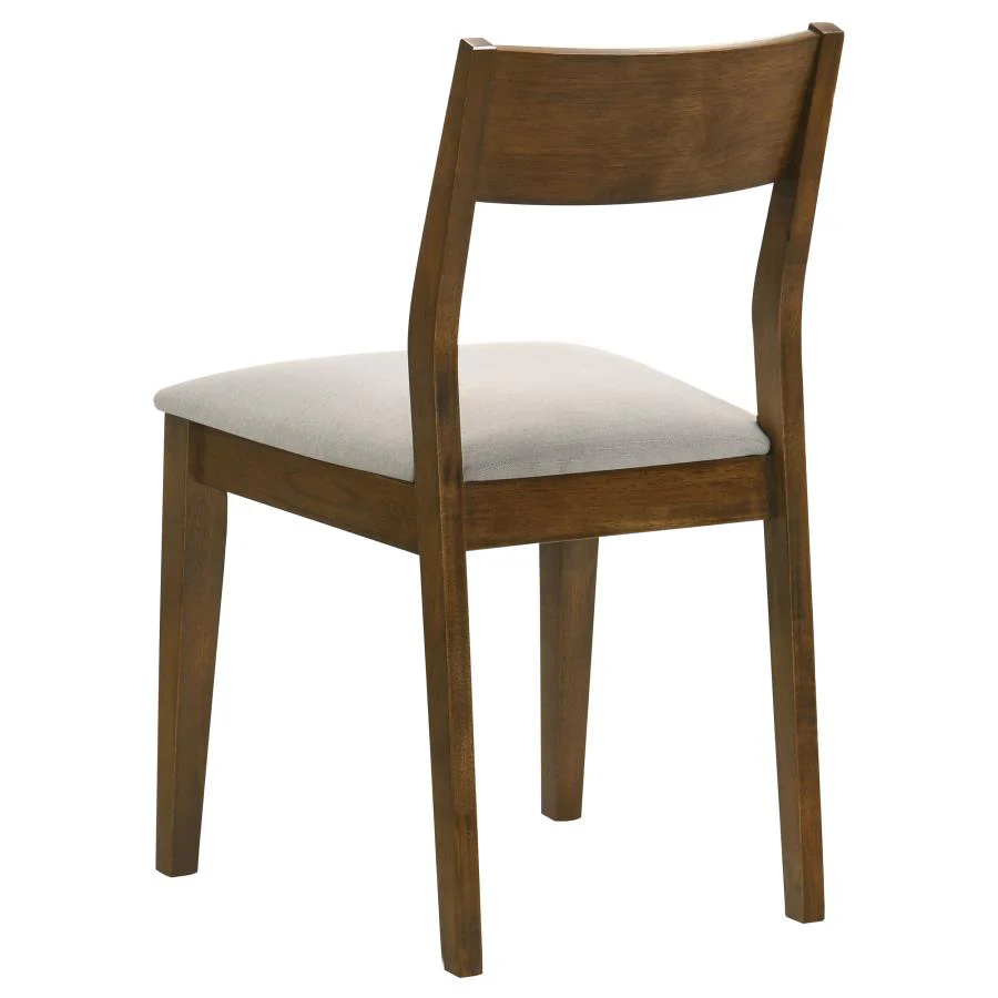 Almonte - Dining Chair Upholstered Seat (Set of 2) - Dark Brown - Image 7