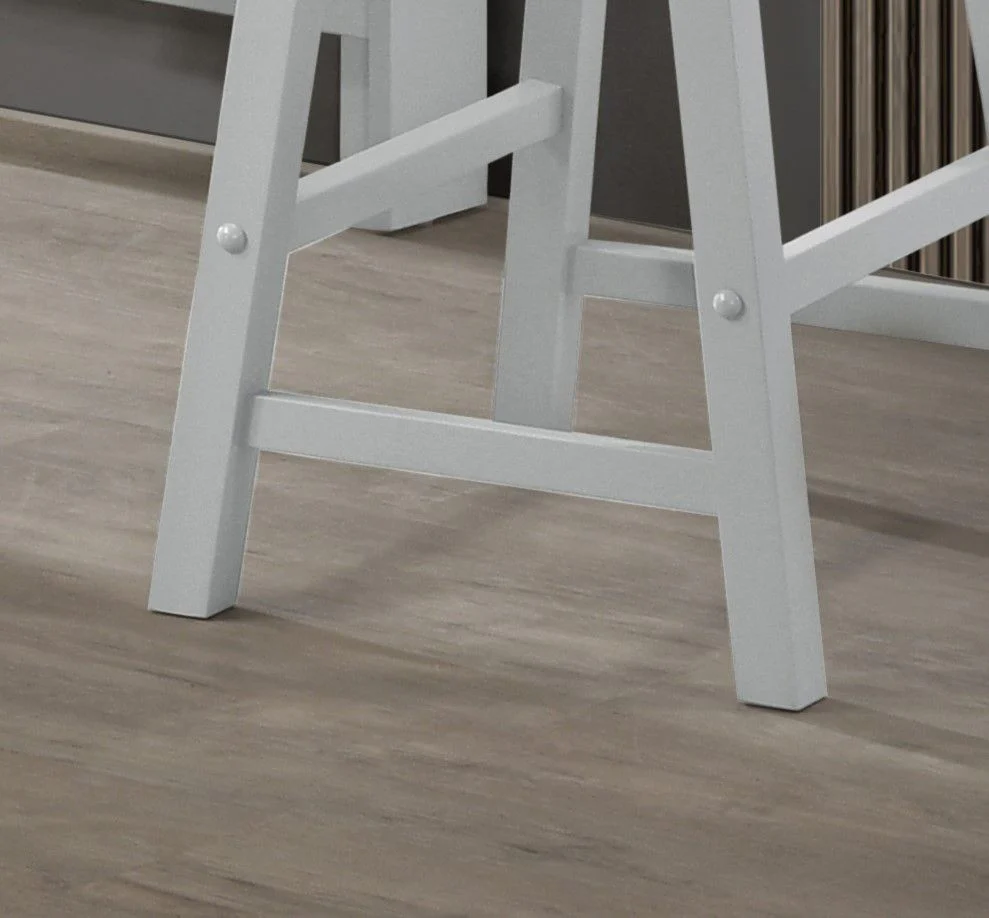 Alonzo - 17.5" Backless Ergonomic Counter Height Stool (Set of 2) - Image 3