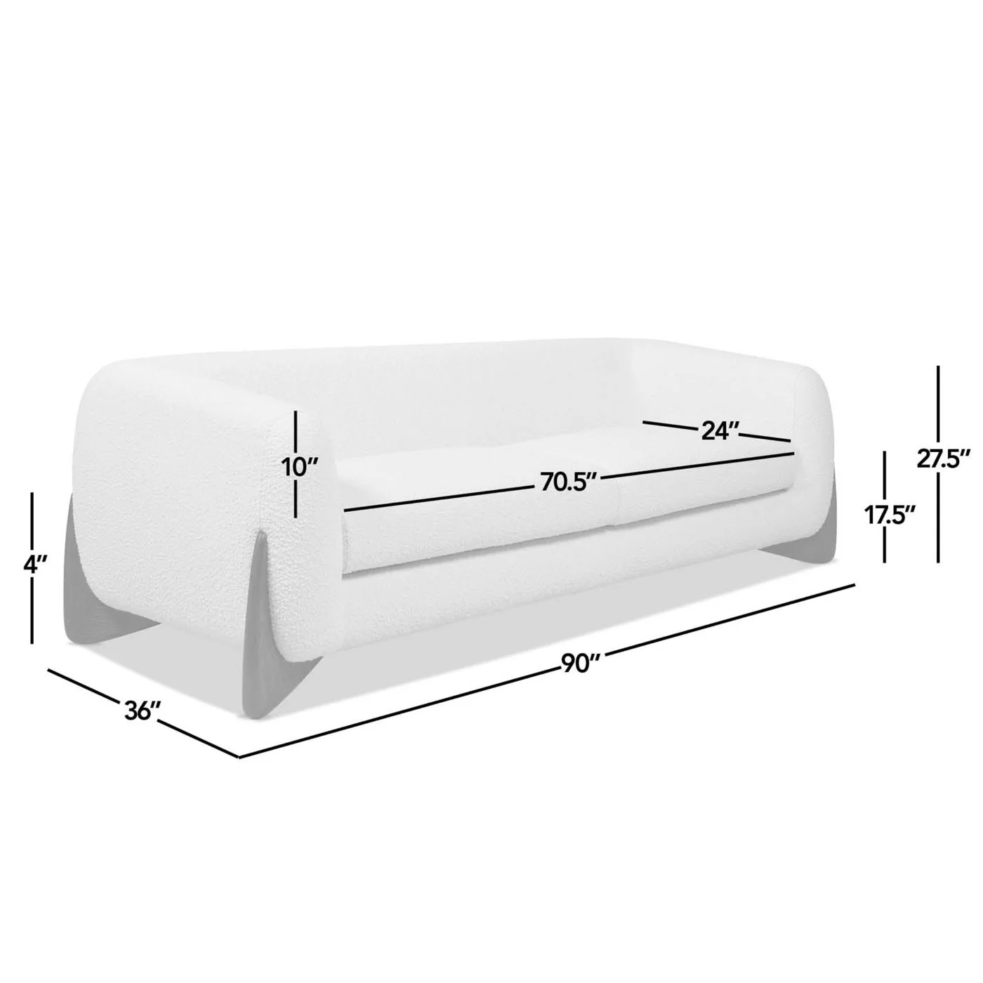 Alpine - Luxurious Upholstery Sherpa Sofa - Image 8