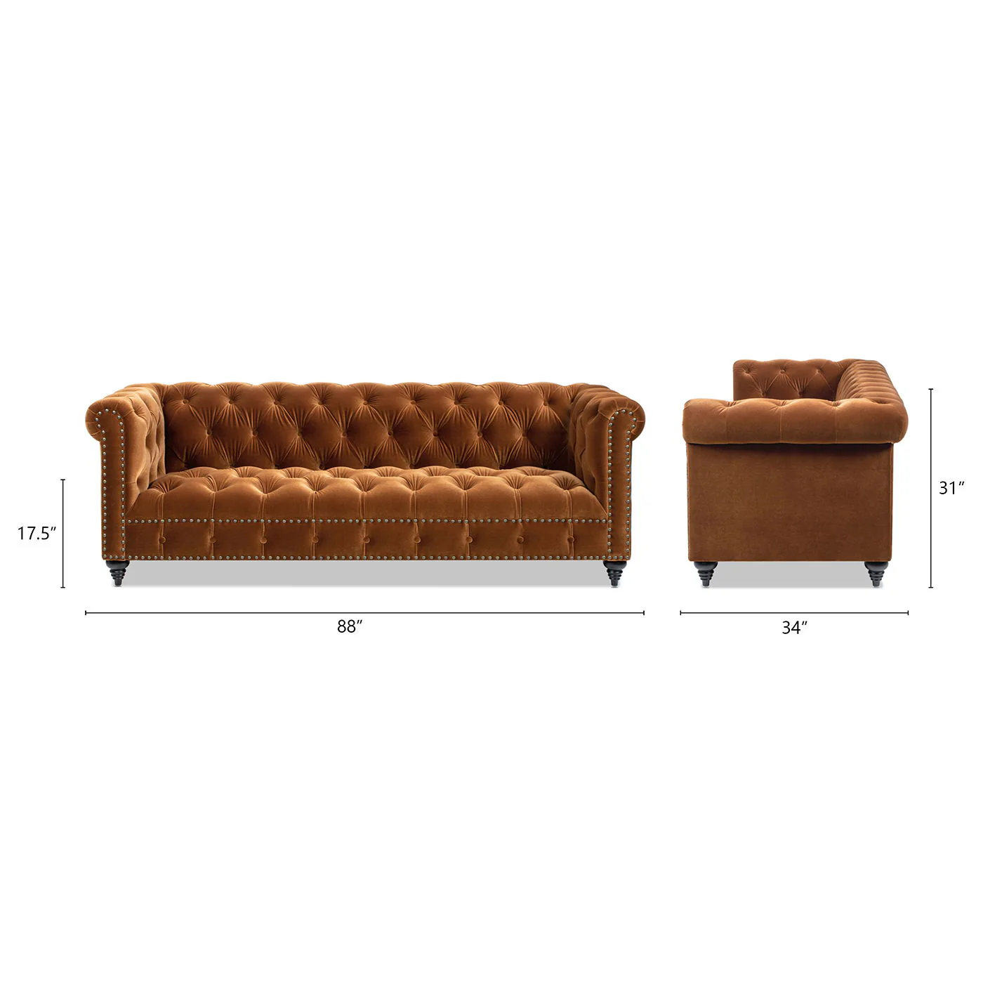 Alto - Tufted Chesterfield Sofa - Image 10