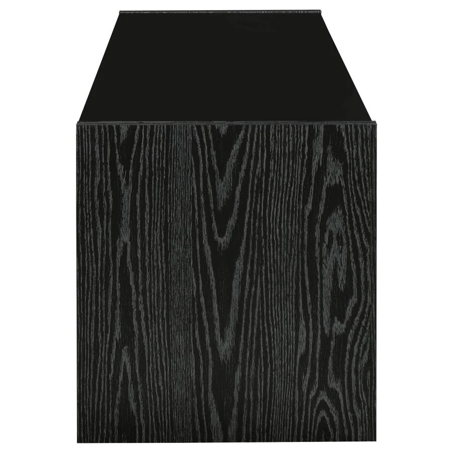 Alton - 3-drawer Black Oak TV Console - Image 8