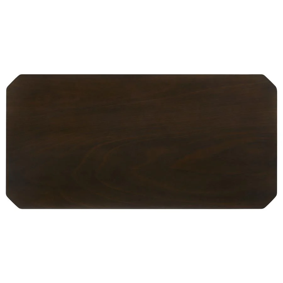 Amaro - 3 Piece Coffee And End Table Set - Dark Brown - Image 6