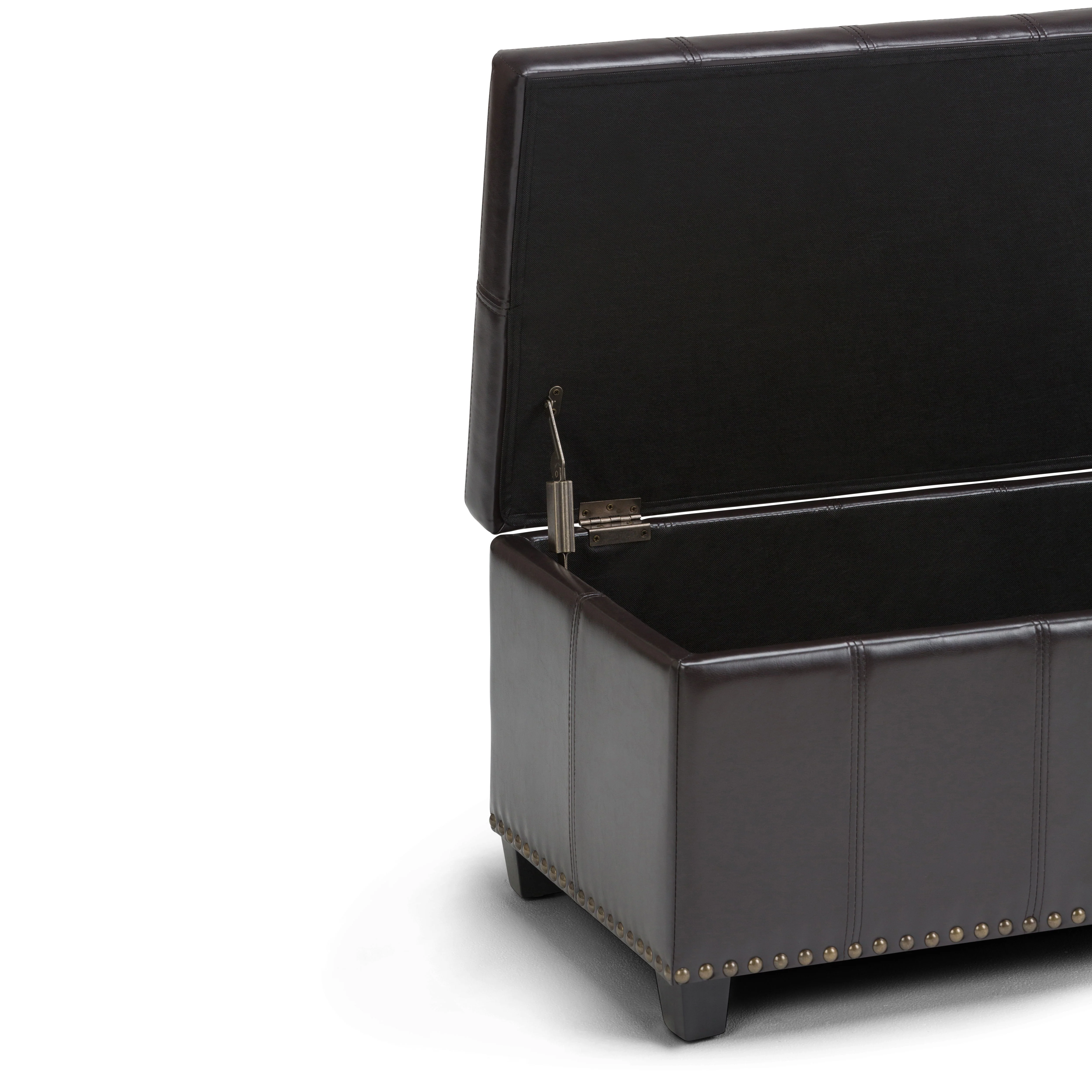 Amelia - Transitional Storage Ottoman Bench - Image 15