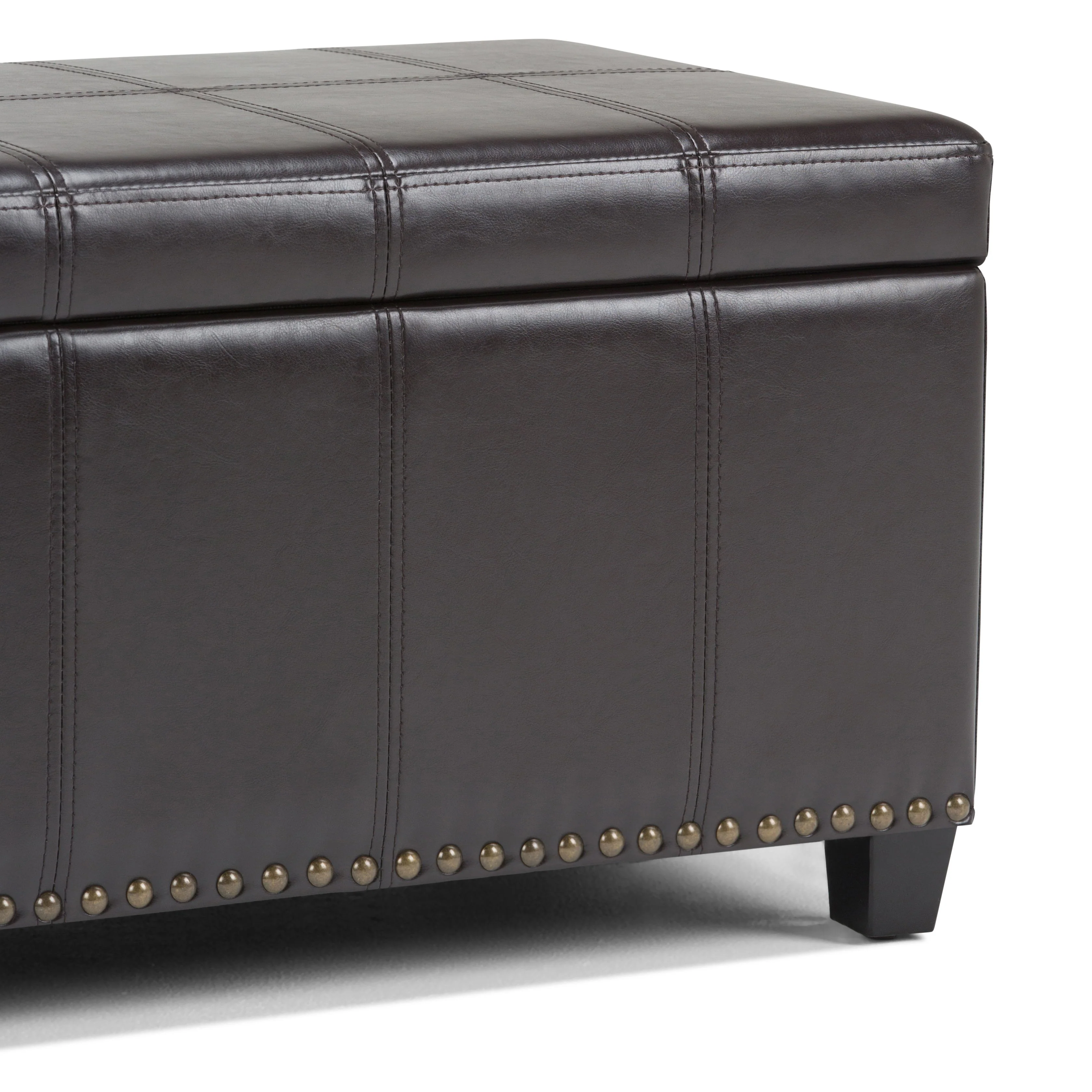 Amelia - Transitional Storage Ottoman Bench - Image 21