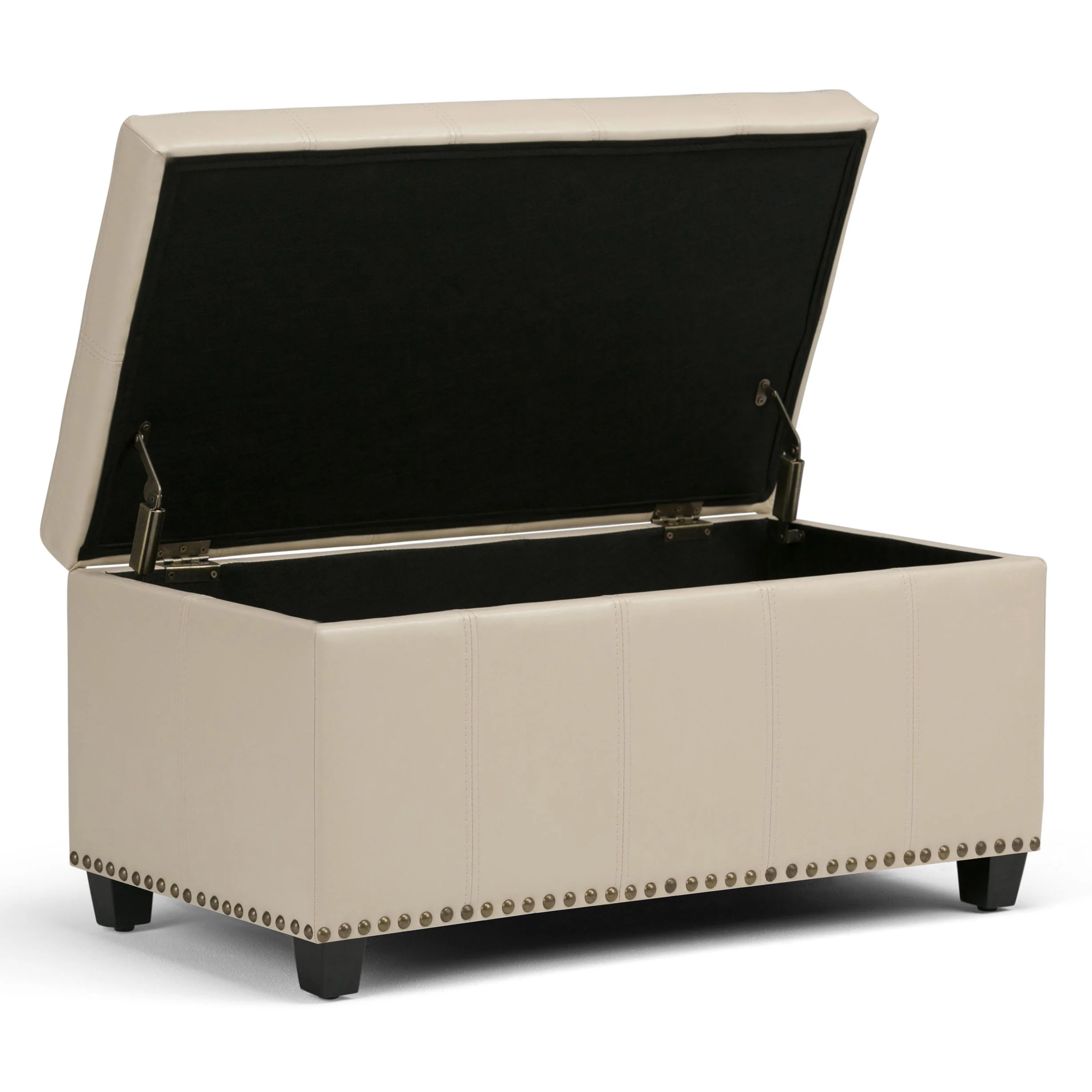 Amelia - Transitional Storage Ottoman Bench - Image 24