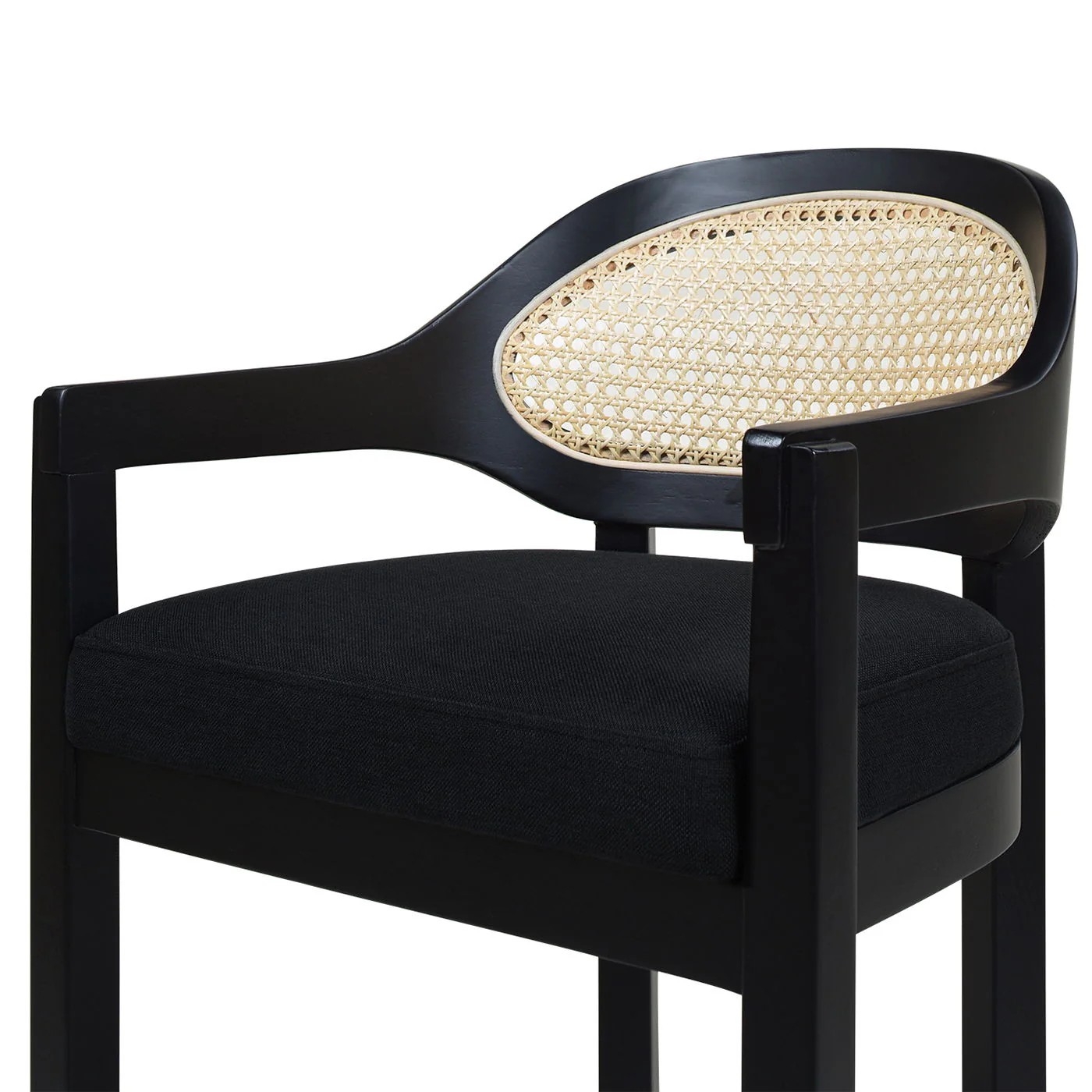 Americana - Mid-Century Modern Cane Back Counter Stool - Image 10