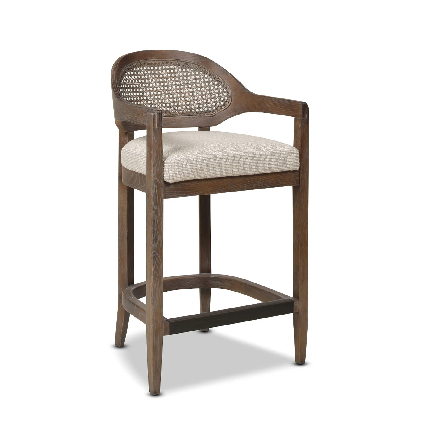 Americana - Mid-Century Modern Cane Back Counter Stool - Image 21