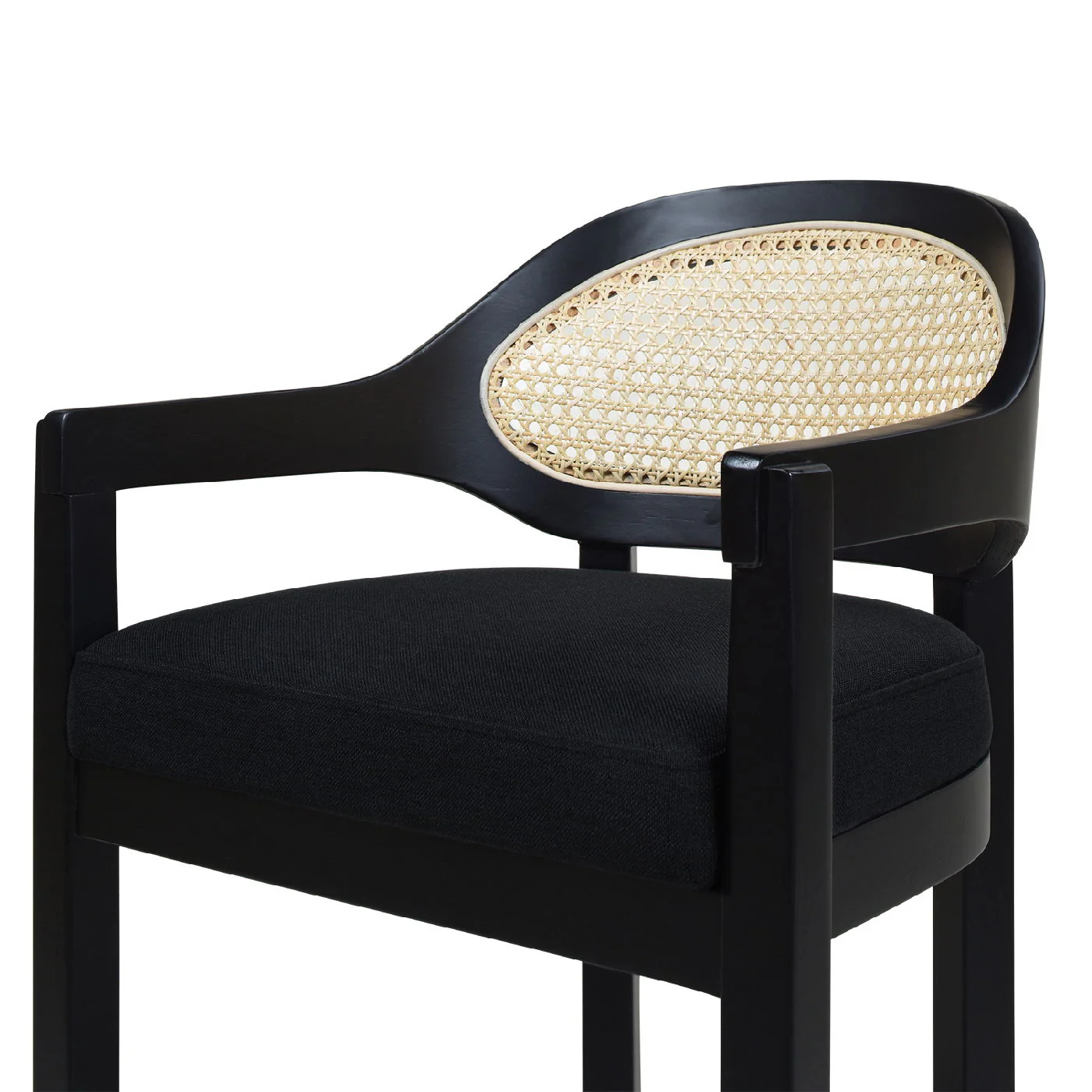 Americana - Mid-Century Modern Cane Back Counter Stool - Image 38