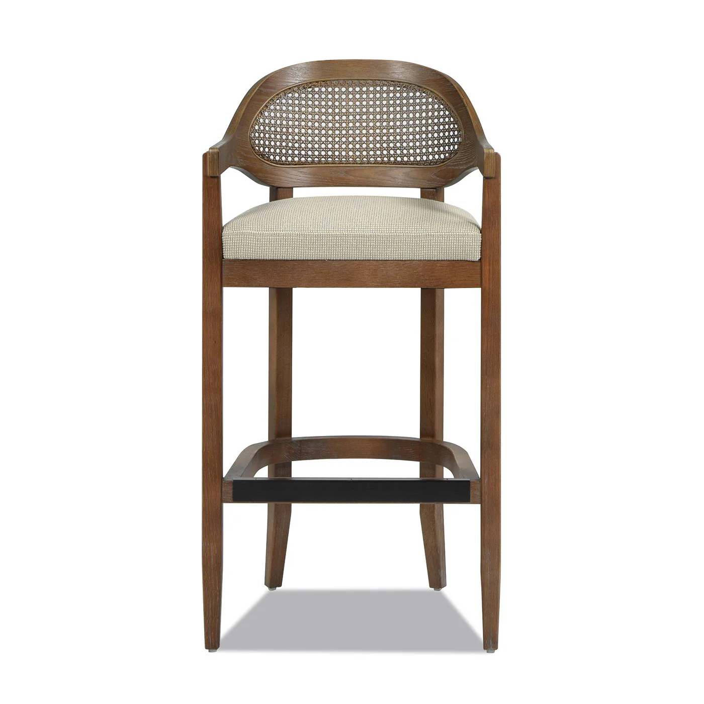 Americana - Mid-Century Modern Cane Back Counter Stool - Image 70