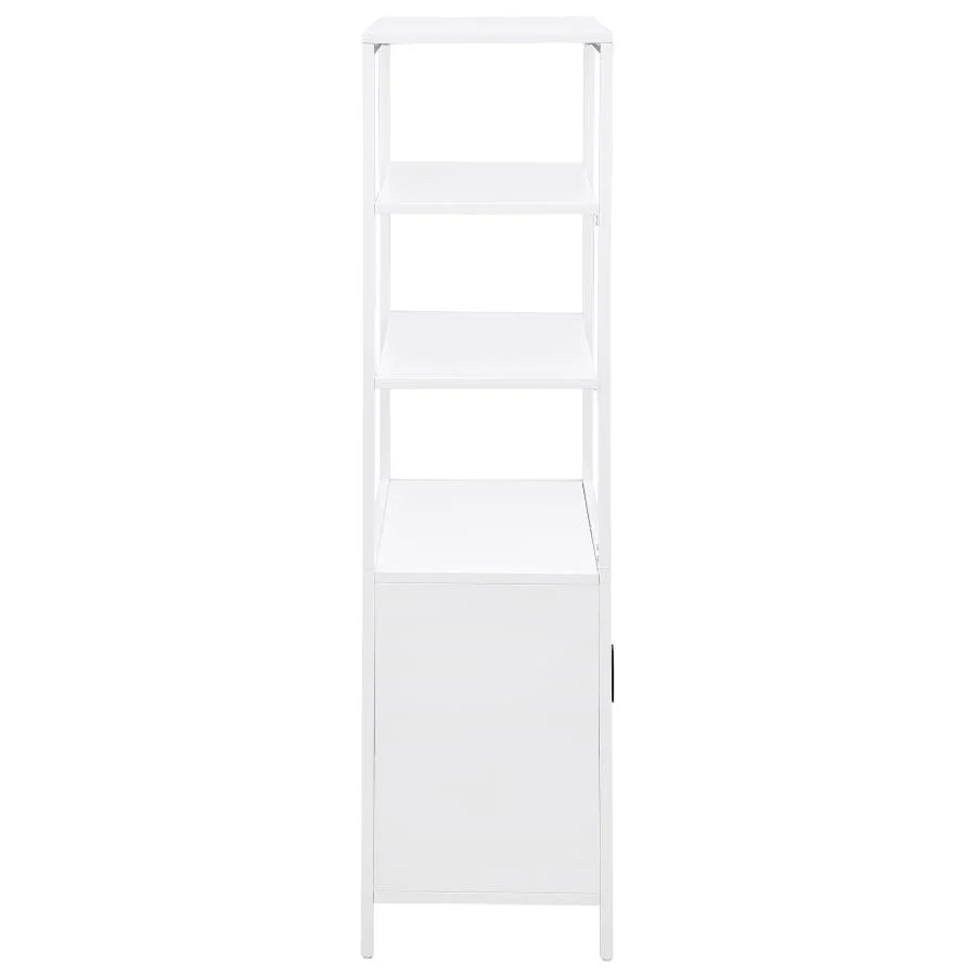Amherst - 3-Shelf Radio Weave Cane Metal Accent Cabinet - Image 18