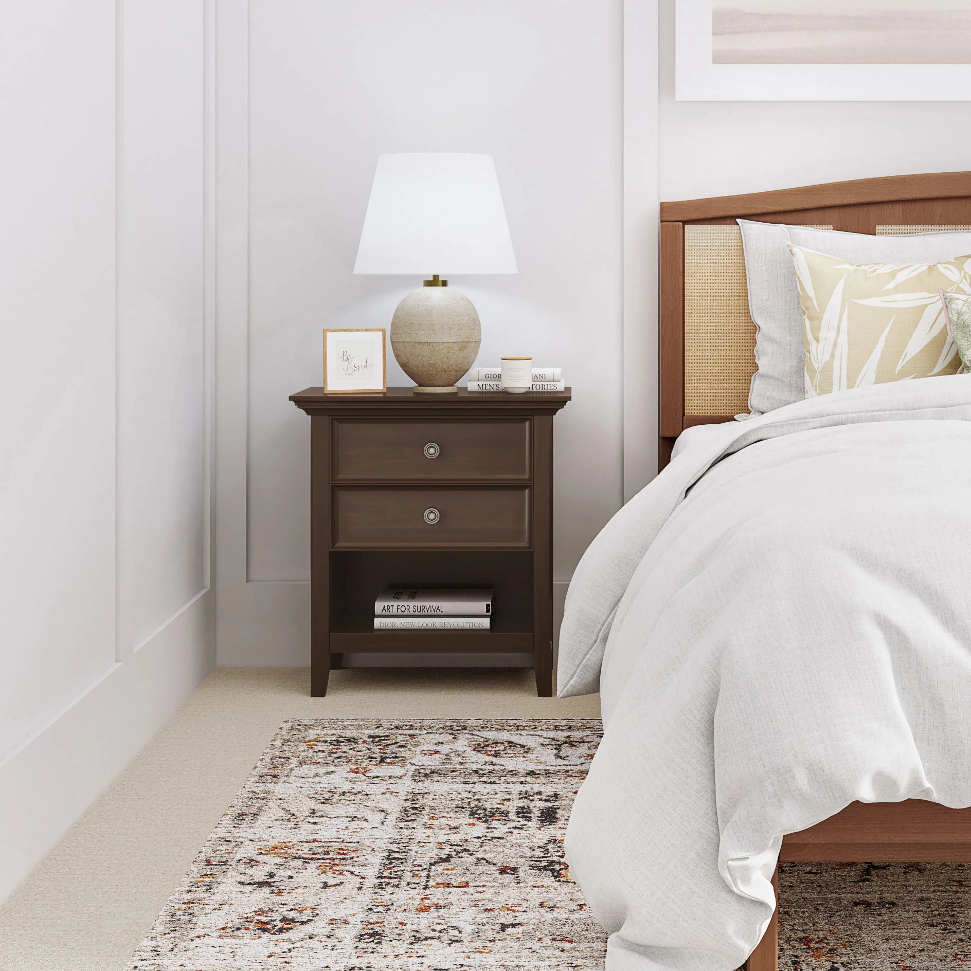 Amherst - Handcrafted Bedside Table - Image 9