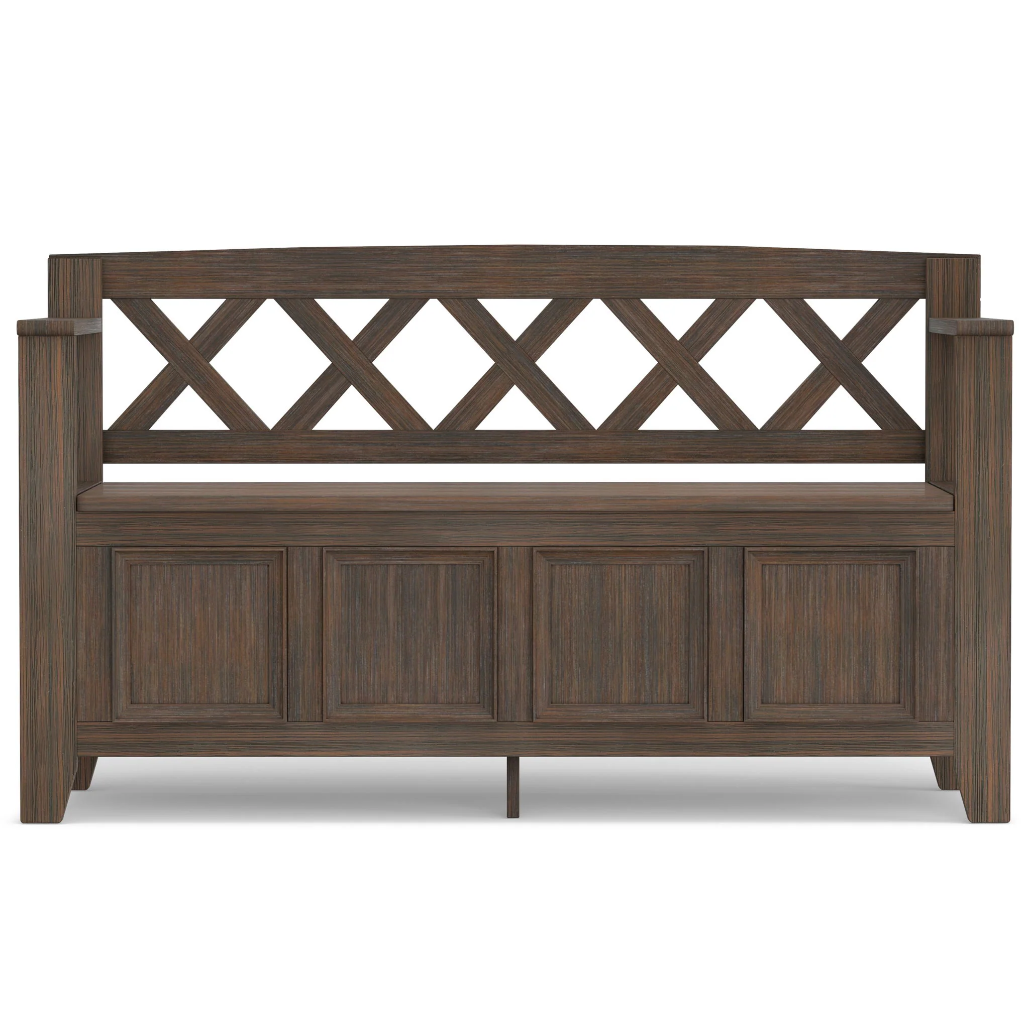 Amherst - Handcrafted Entryway Storage Bench - Image 15