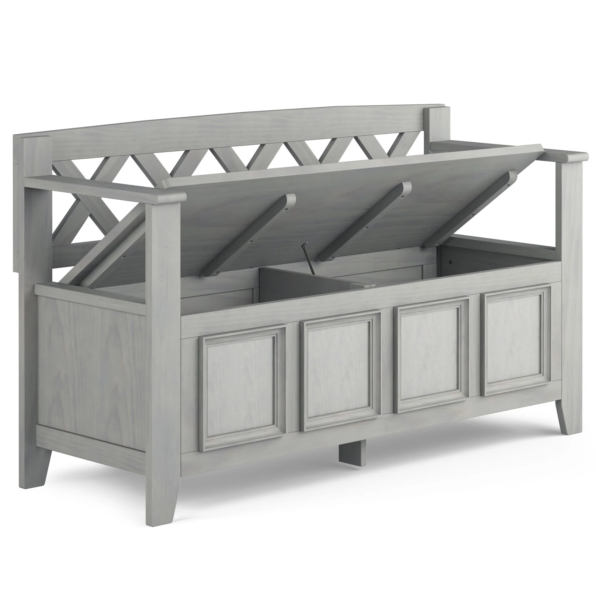 Amherst - Handcrafted Entryway Storage Bench - Image 24