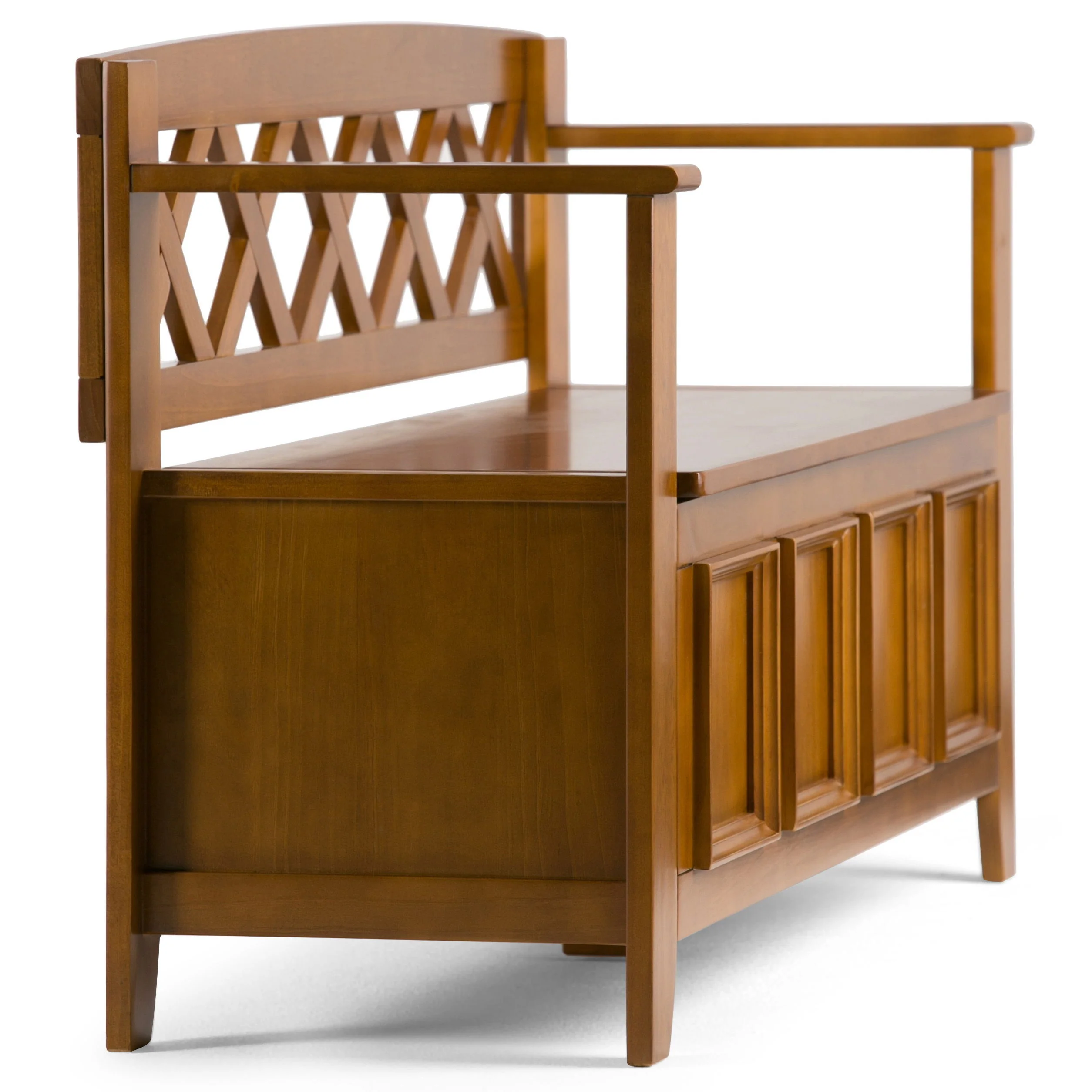 Amherst - Handcrafted Entryway Storage Bench - Image 64