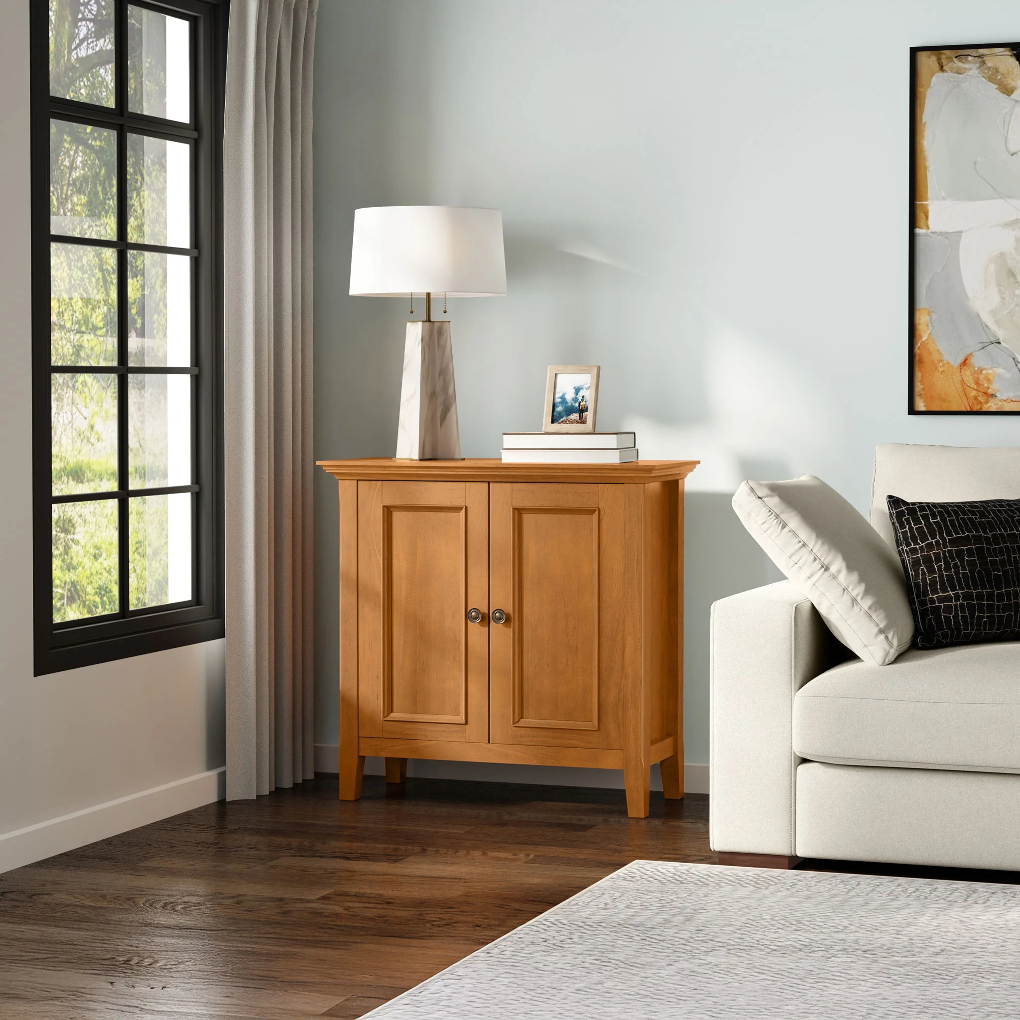 Amherst - Handcrafted Low Storage Cabinet - Image 14