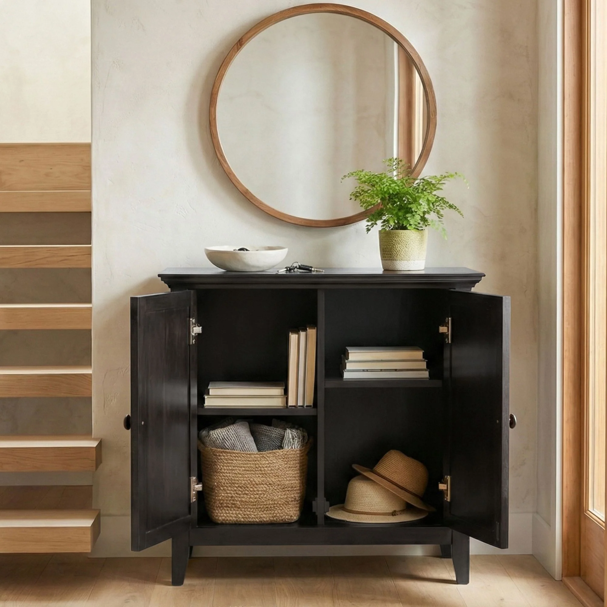 Amherst - Handcrafted Low Storage Cabinet - Image 34