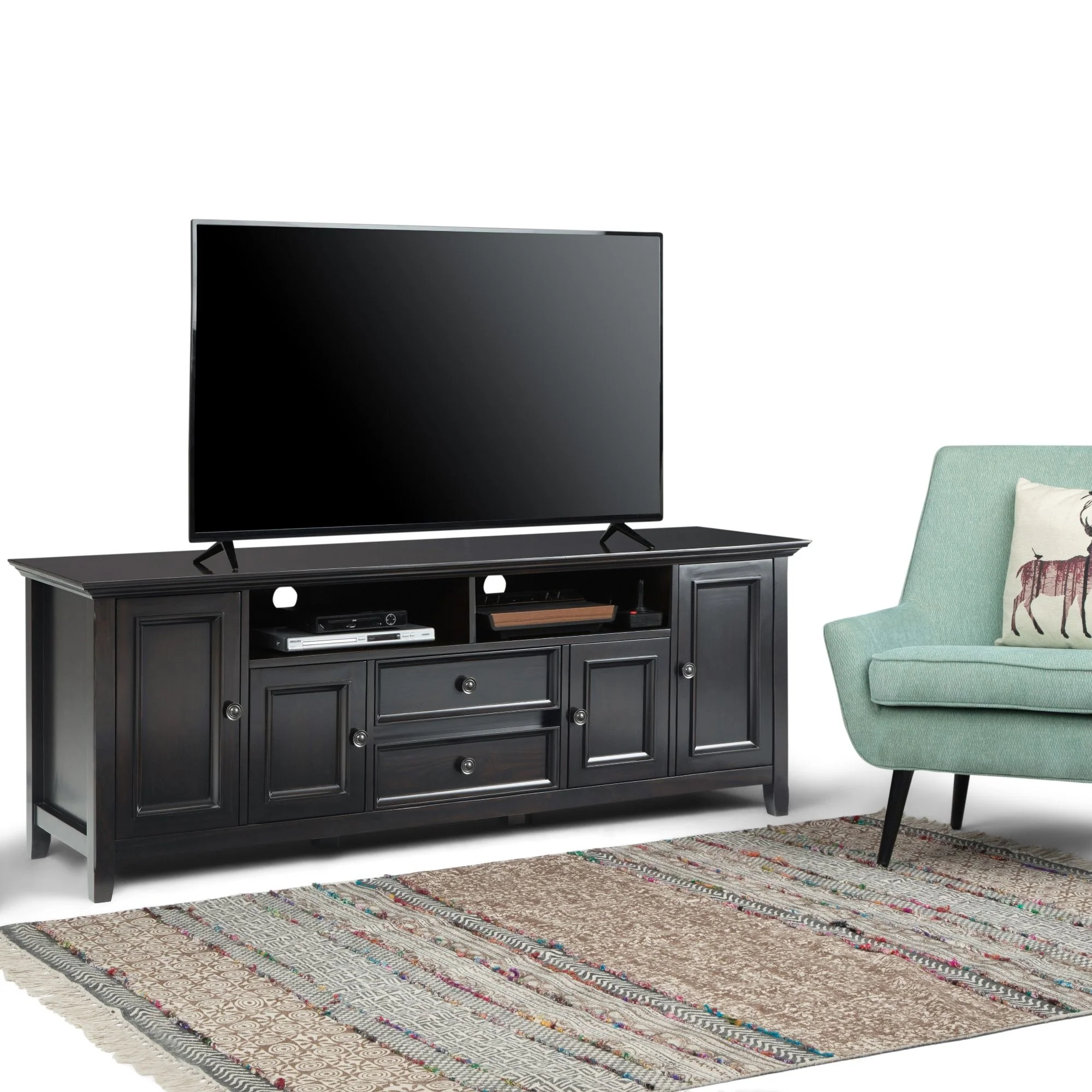 Amherst - Handcrafted Wide TV Media Stand - Image 12