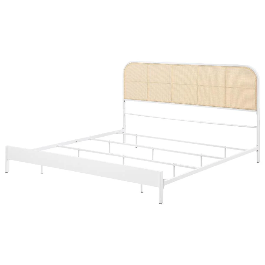 Amherst - Radio Weave Rattan Metal Bed - Image 13