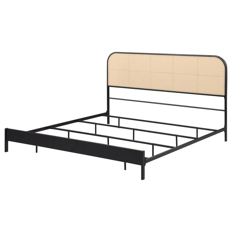 Amherst - Radio Weave Rattan Metal Bed - Image 15