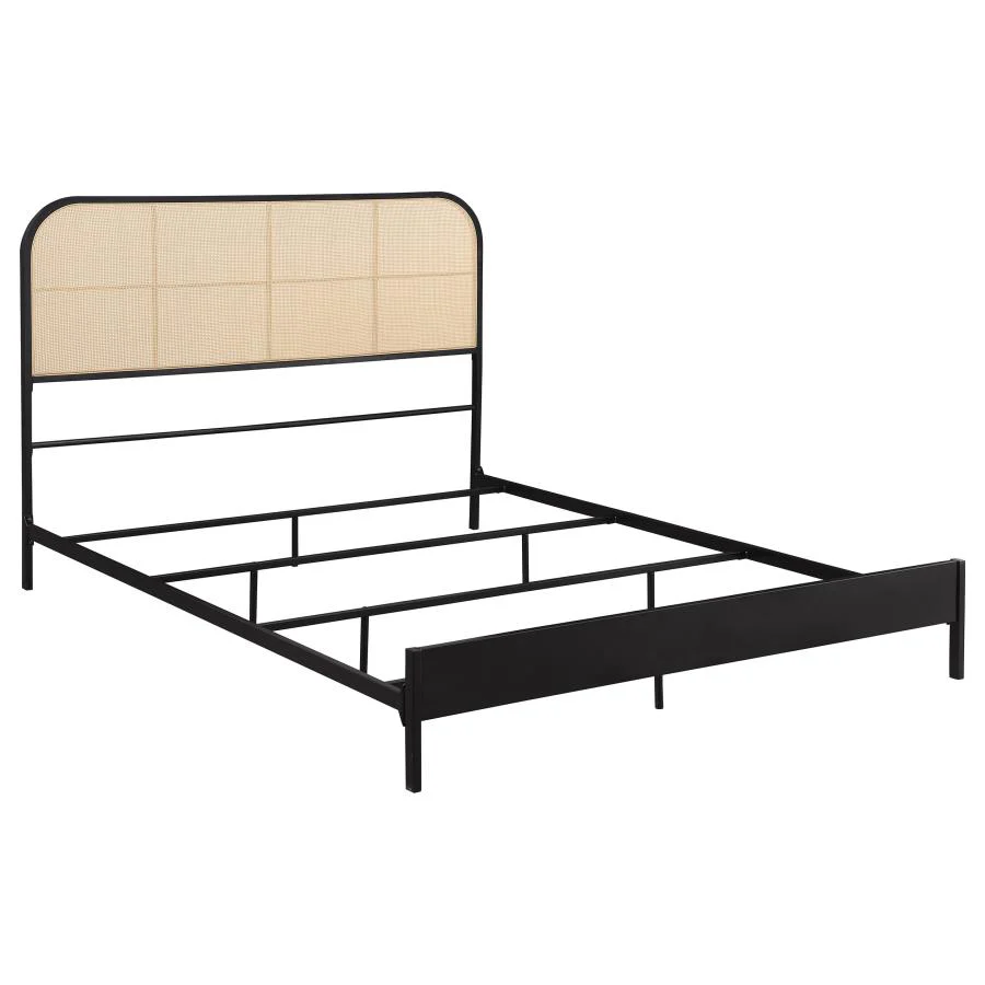 Amherst - Radio Weave Rattan Metal Bed - Image 4