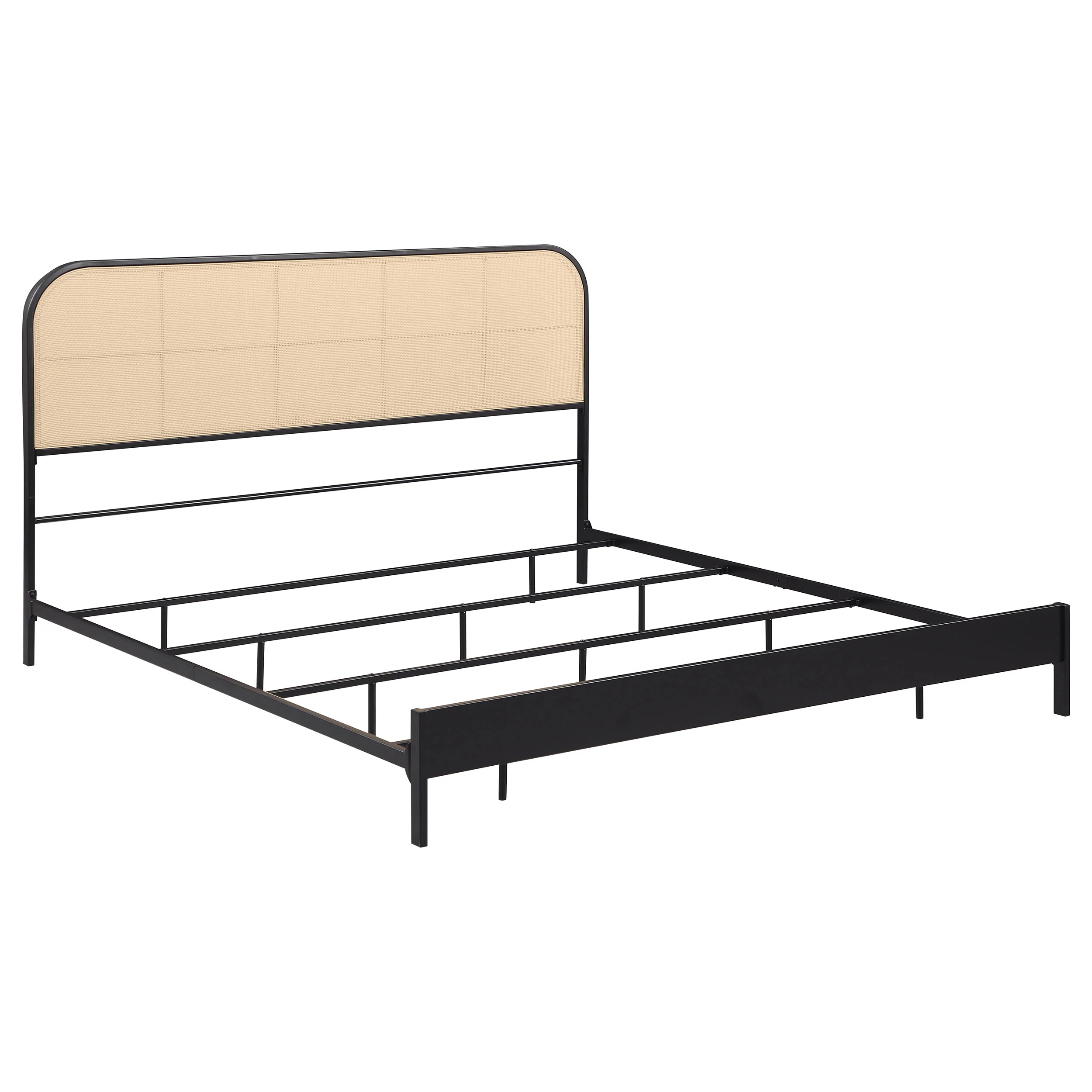 Amherst - Radio Weave Rattan Metal Bed - Image 47