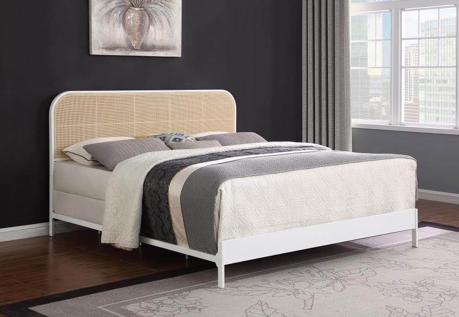Amherst - Radio Weave Rattan Metal Bed - Image 5